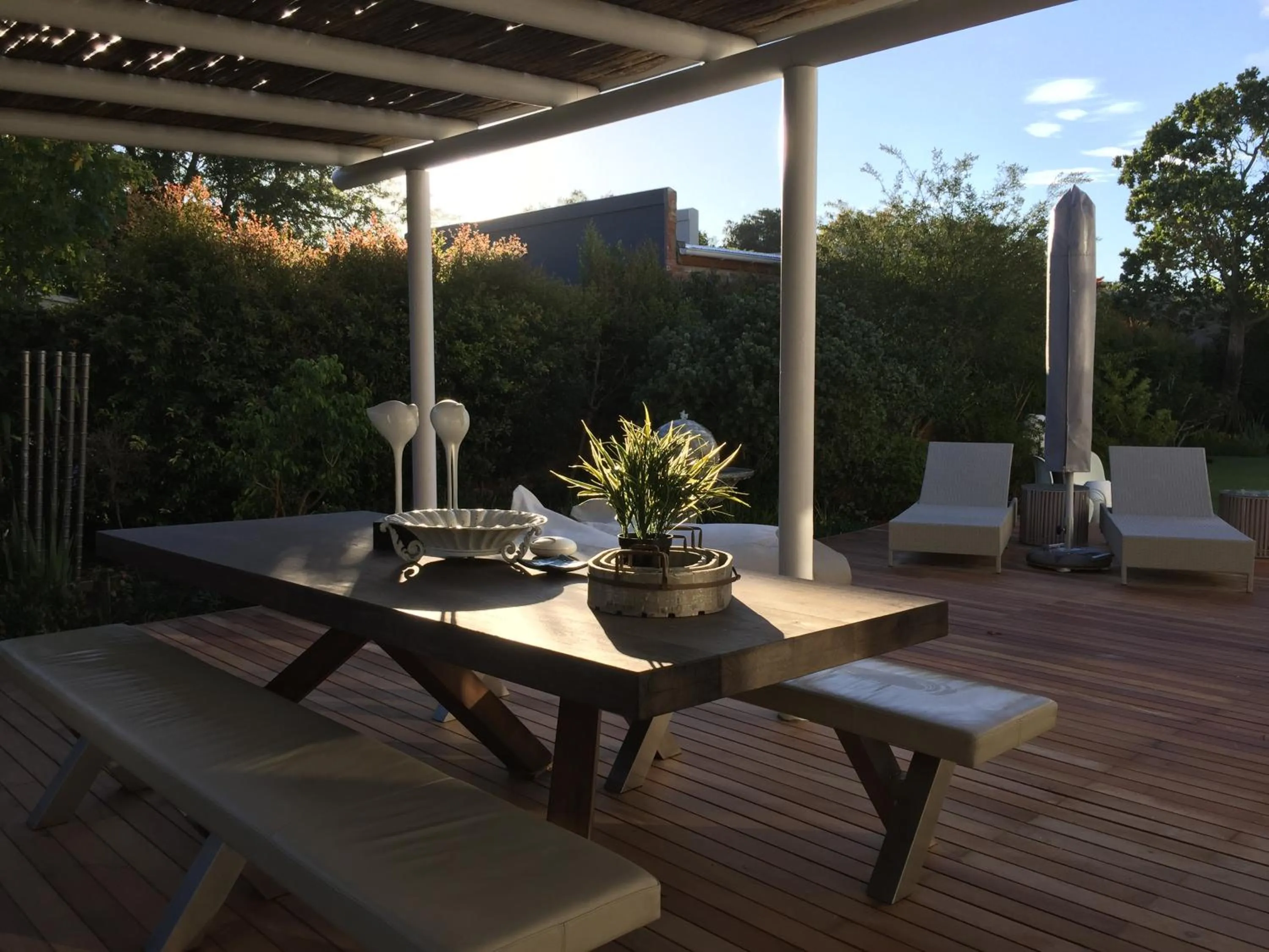 Balcony/Terrace in Oude Berg Guesthouse - 10 Caledon Street