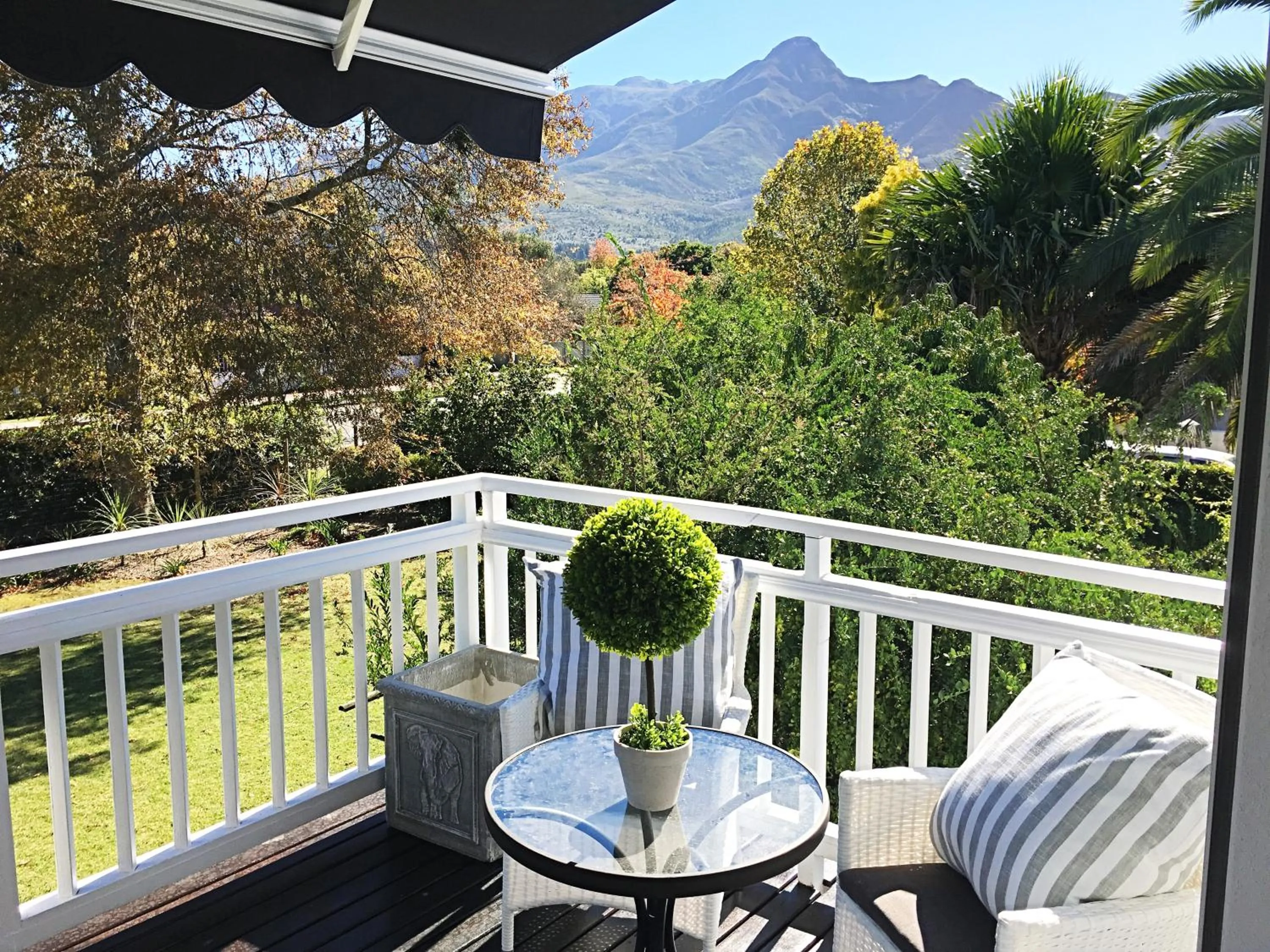 Balcony/Terrace in Oude Berg Guesthouse - 10 Caledon Street