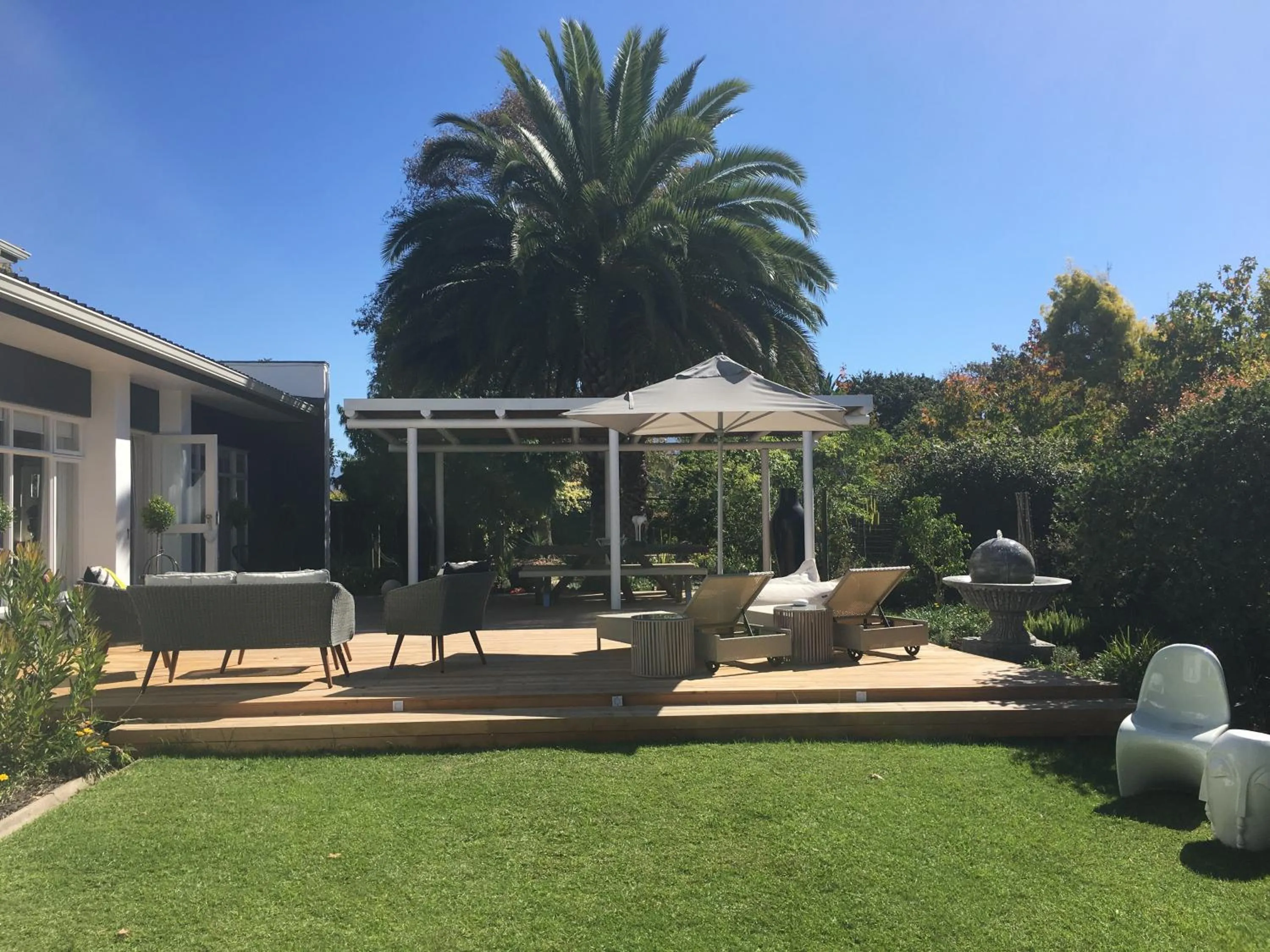 Balcony/Terrace in Oude Berg Guesthouse - 10 Caledon Street