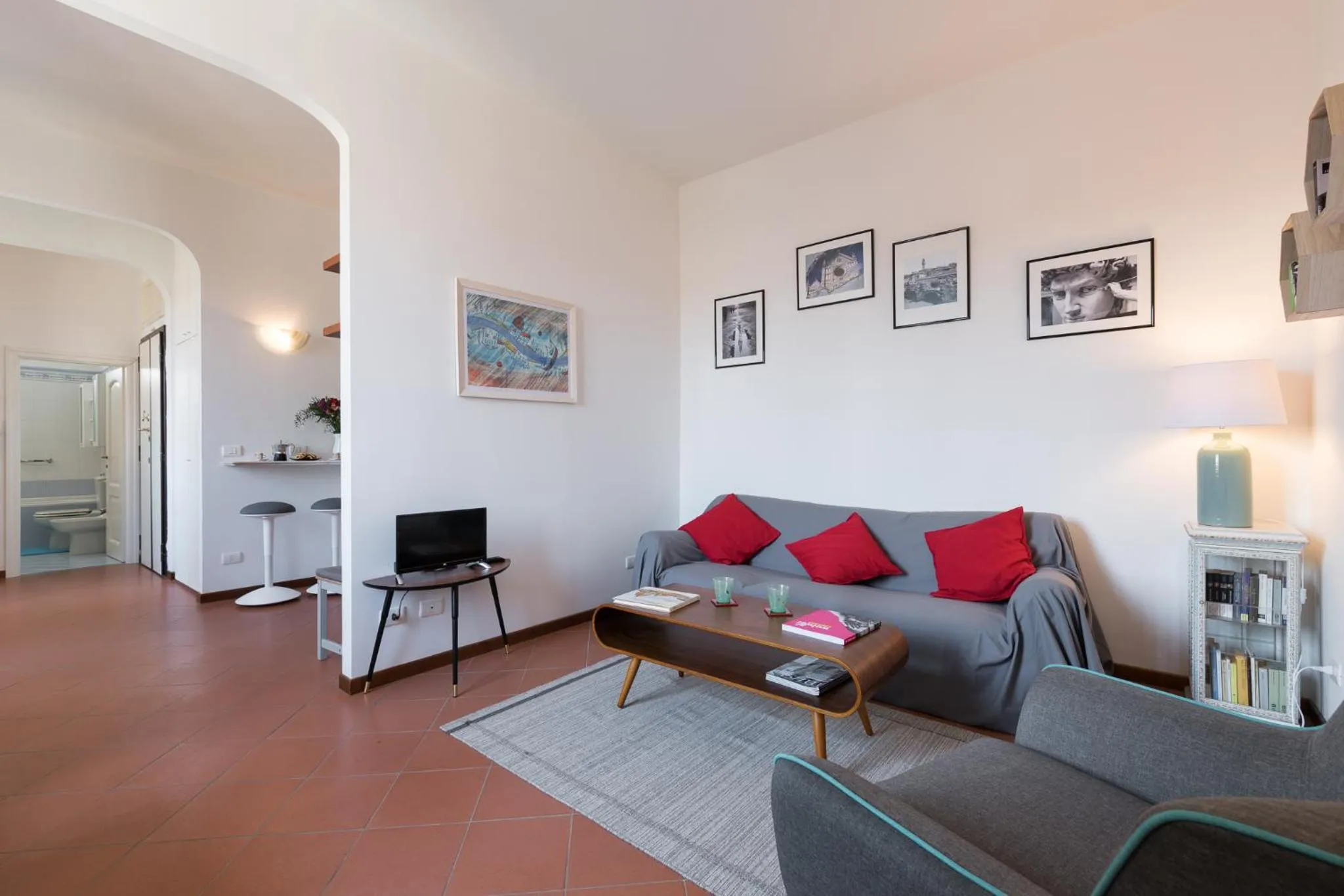 Living room in Ognissanti Design by Mmega