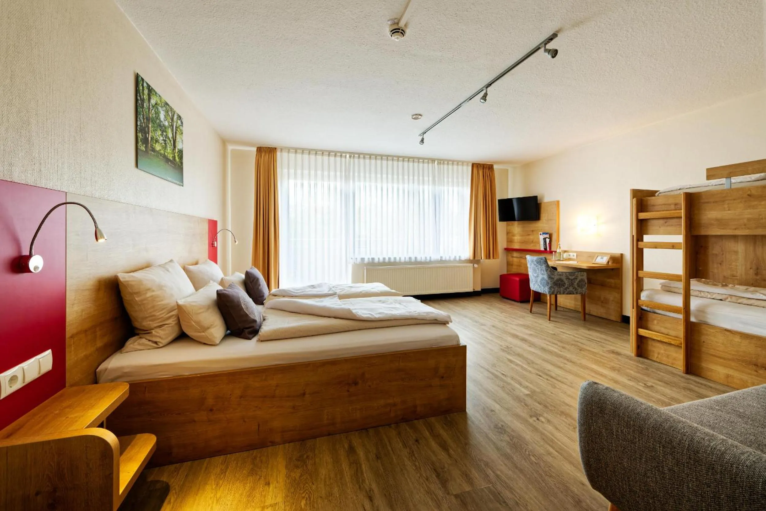 Photo of the whole room, Bed in INSIDE Nordhorn by Hackmann