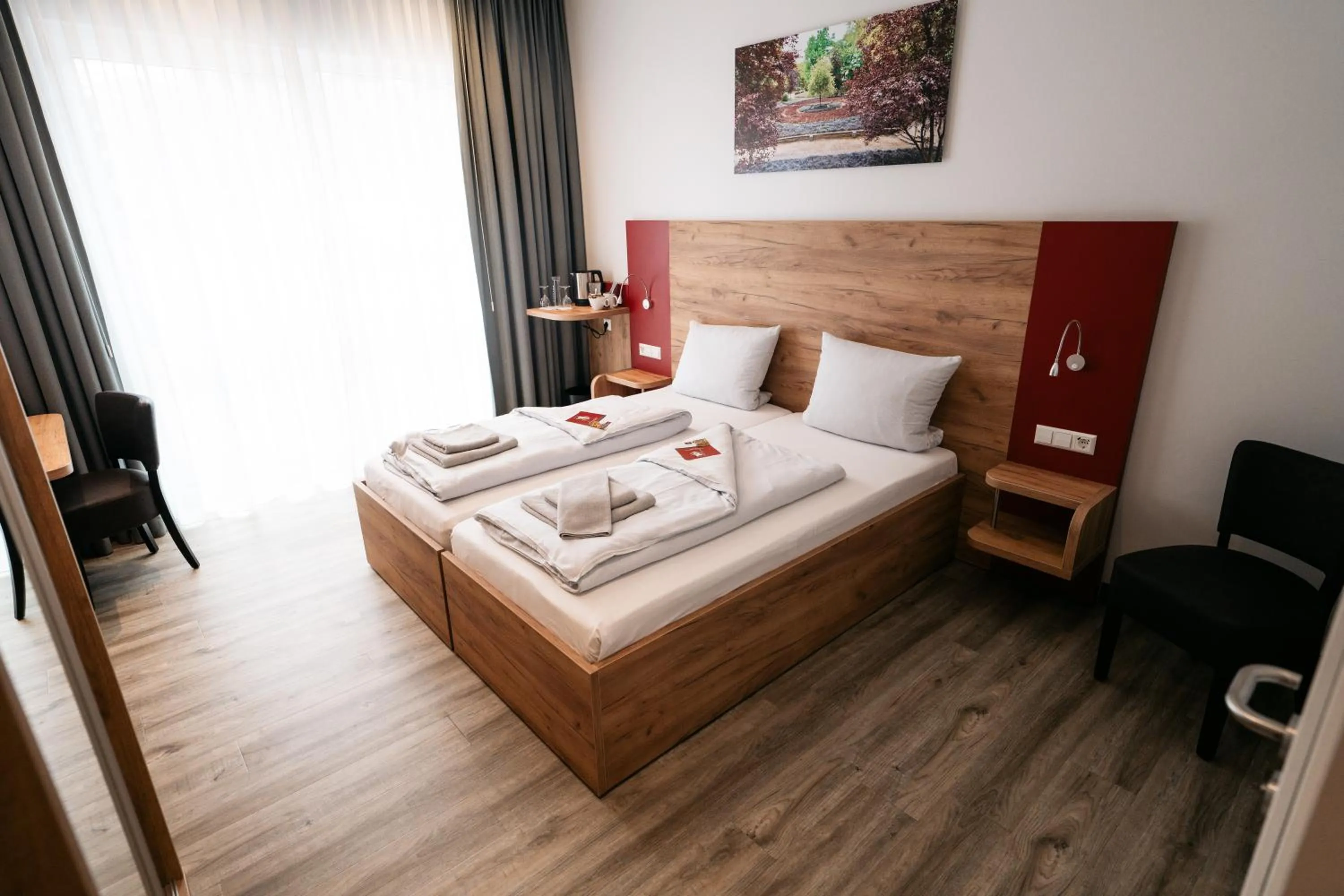 Photo of the whole room, Bed in INSIDE Nordhorn by Hackmann