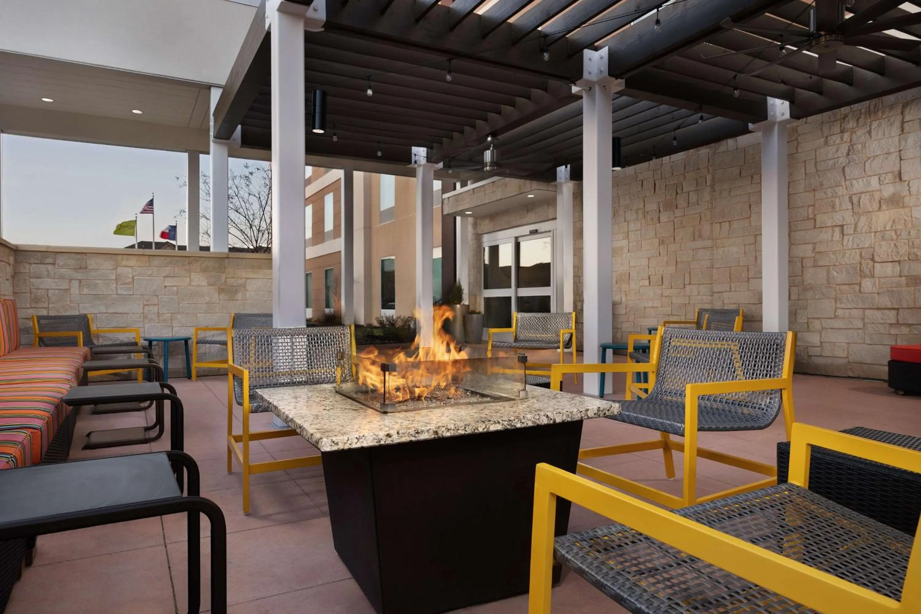 Patio in Home2 Suites By Hilton Abilene Southwest