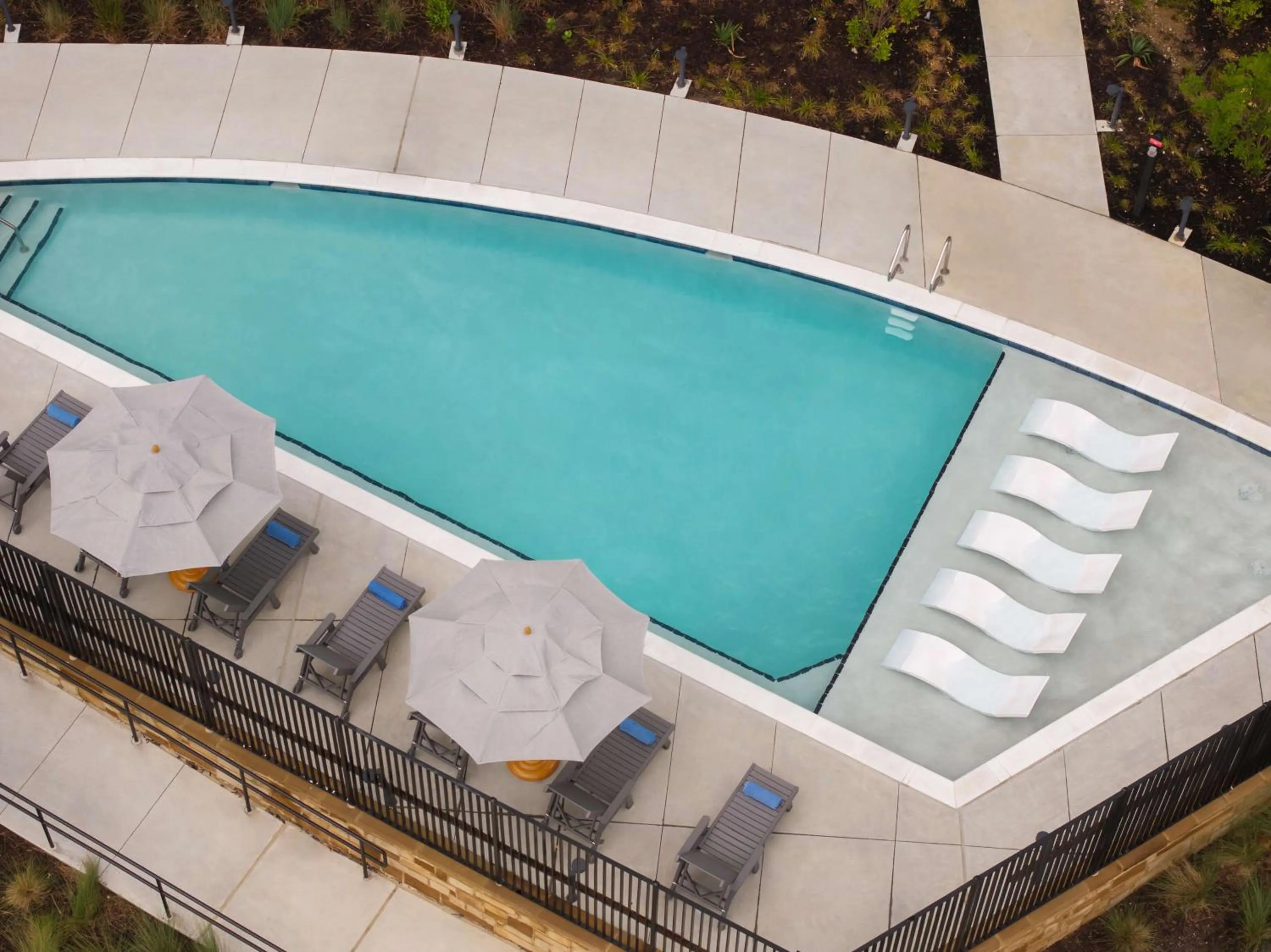 Pool view in Homewood Suites By Hilton Grand Prairie At EpicCentral