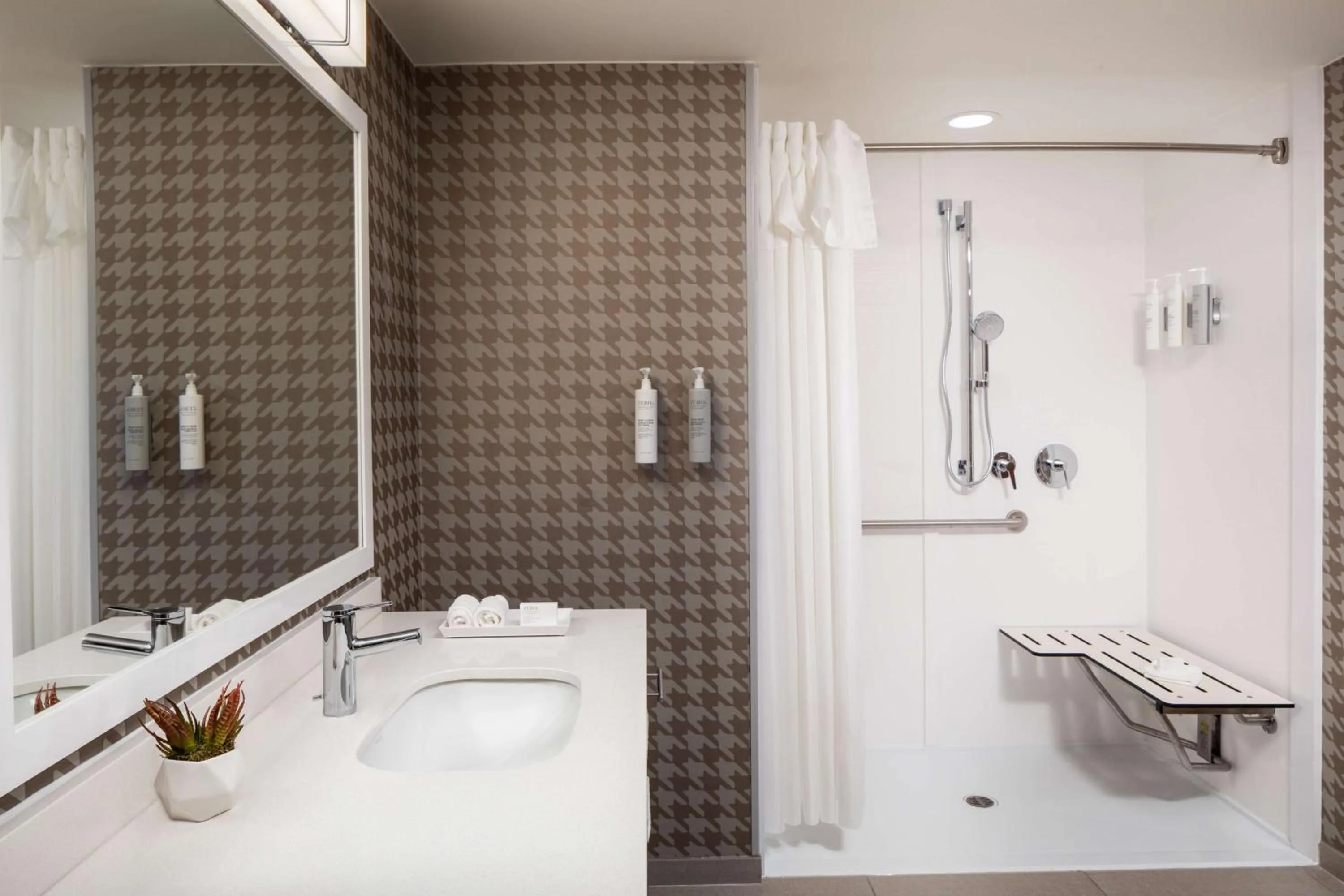 Bathroom in Home2 Suites By Hilton Lake Mary Orlando