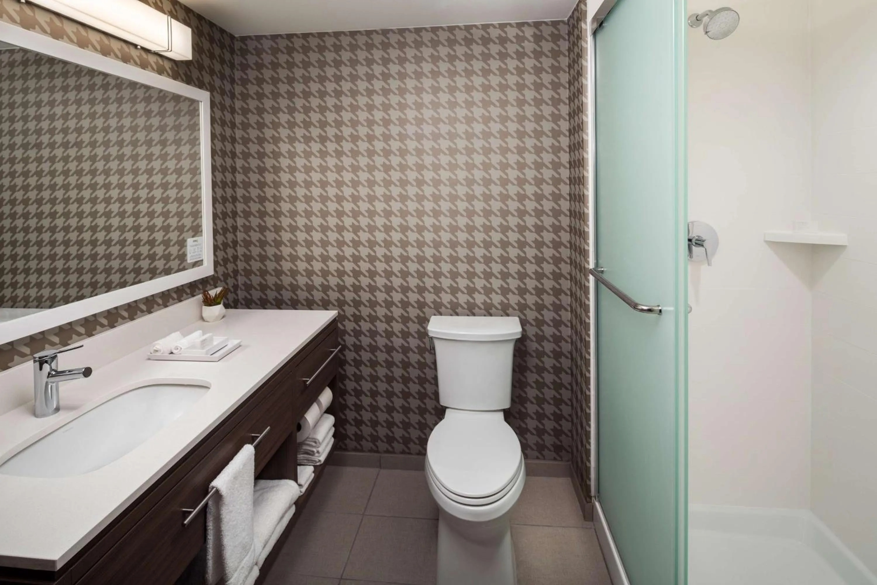 Bathroom in Home2 Suites By Hilton Lake Mary Orlando