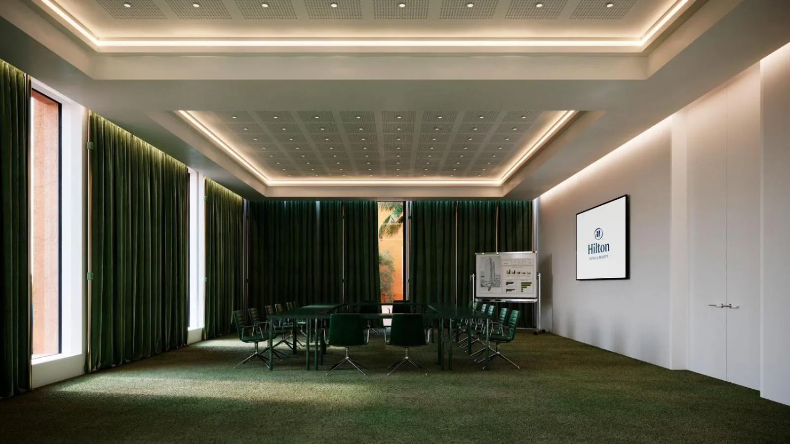 Meeting/conference room in Doubletree By Hilton Ben Guerir Hotel & Residences