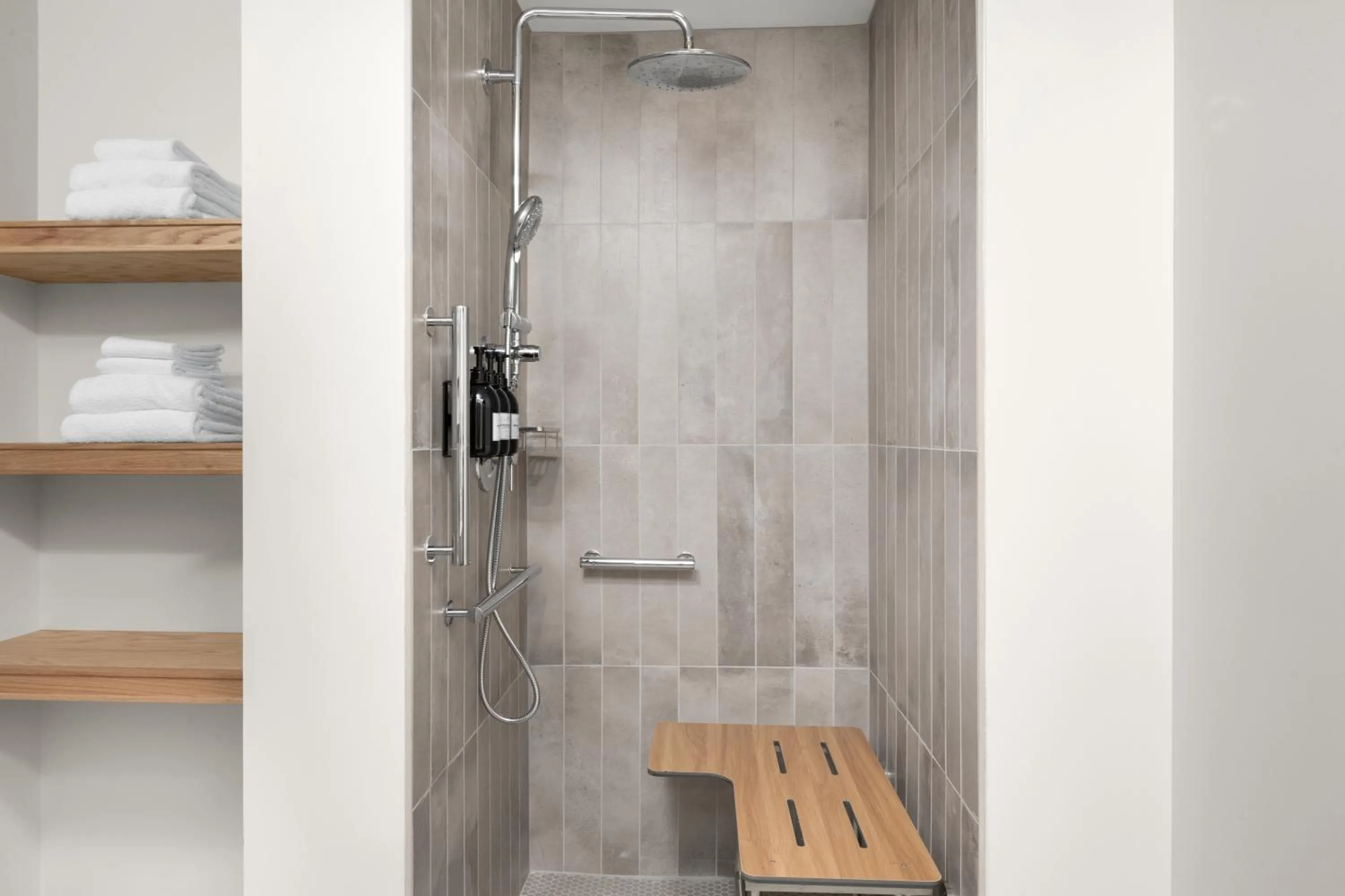 Shower in The Hiatus Clearwater Beach, Curio Collection By Hilton