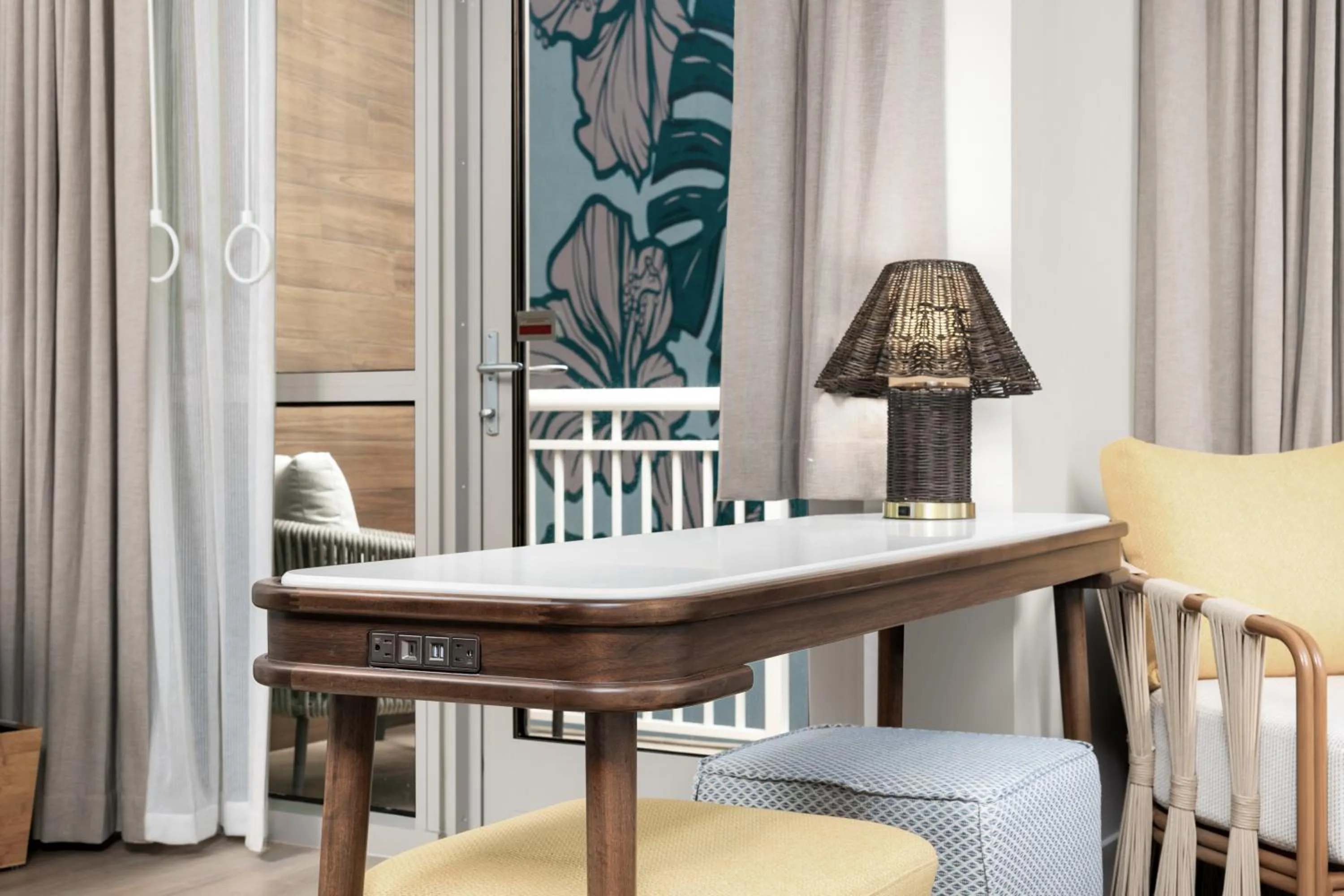 Living room in The Hiatus Clearwater Beach, Curio Collection By Hilton