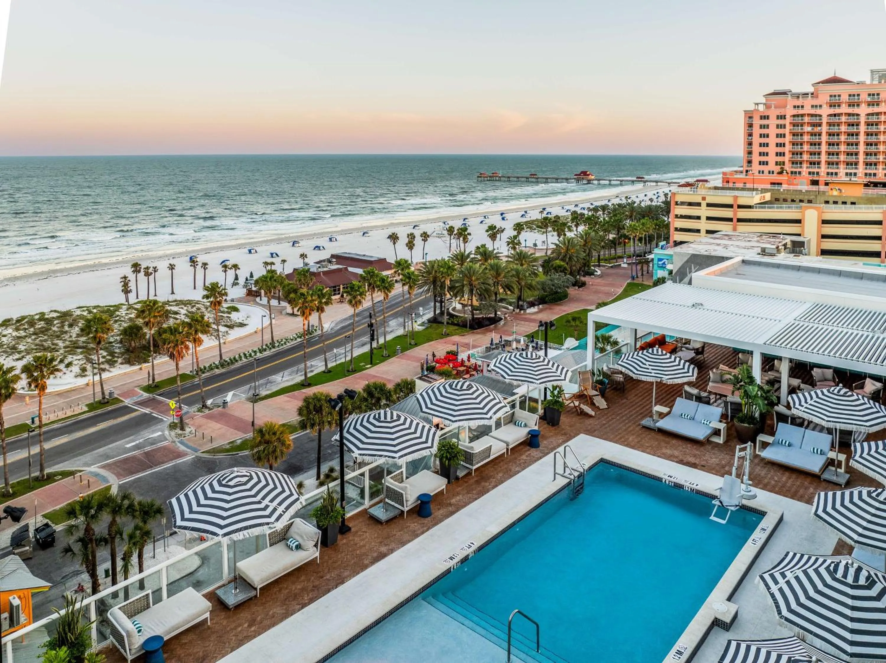 Pool view in The Hiatus Clearwater Beach, Curio Collection By Hilton