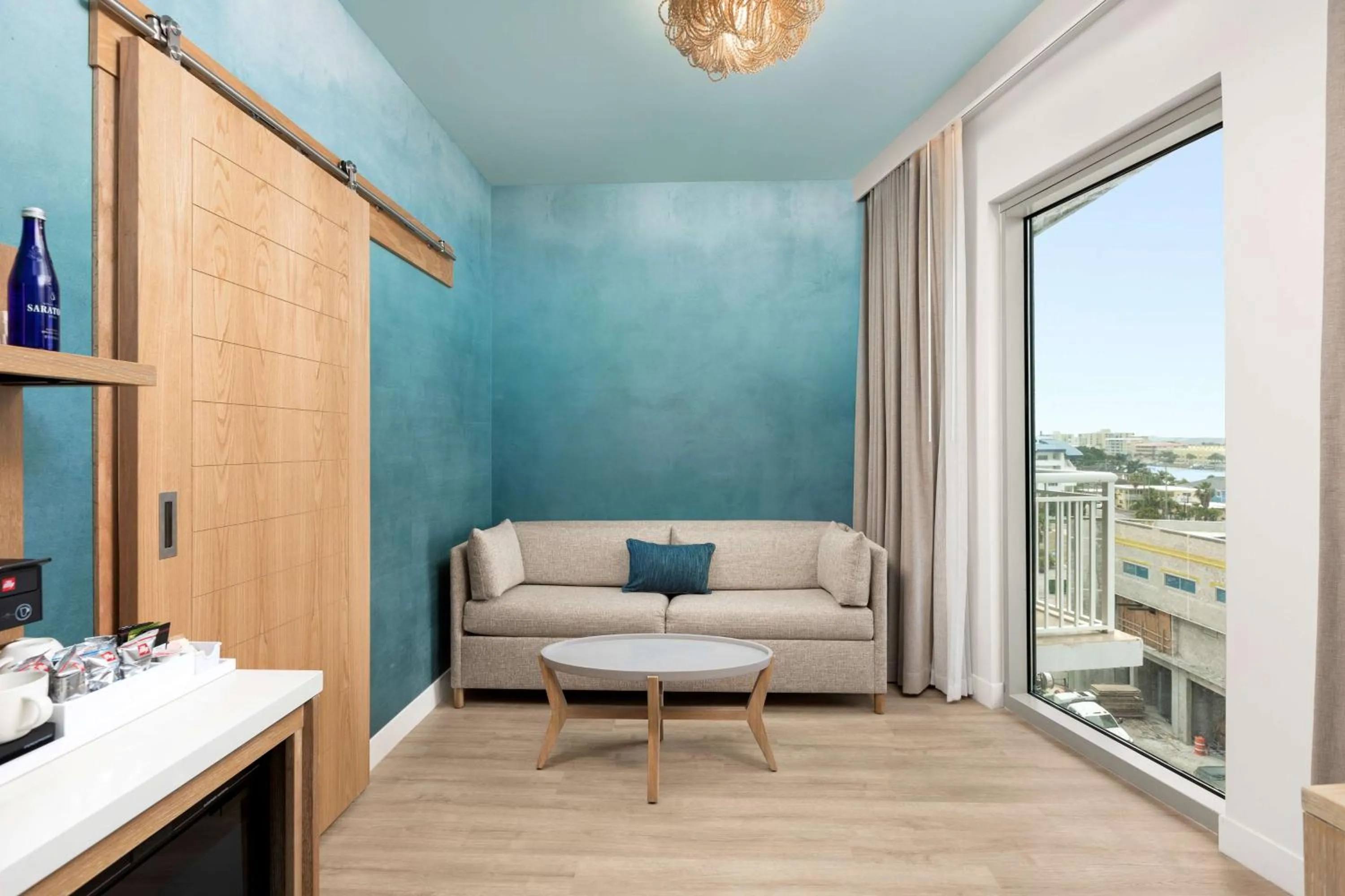 Living room in The Hiatus Clearwater Beach, Curio Collection By Hilton