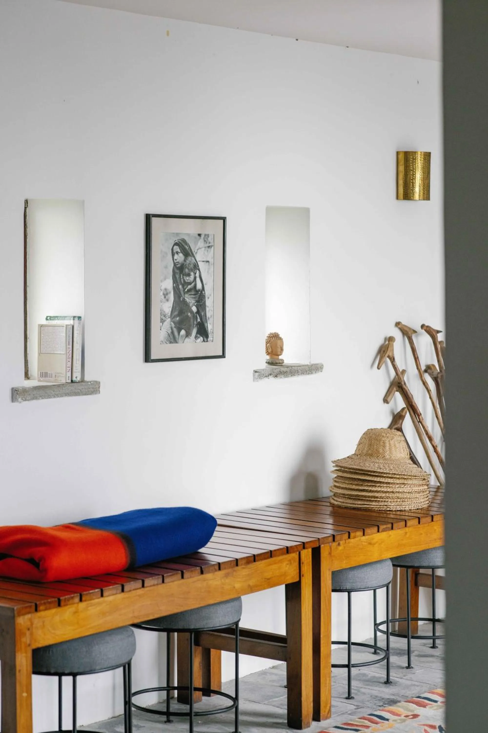 Seating area in Tiger Mountain Pokhara Lodge