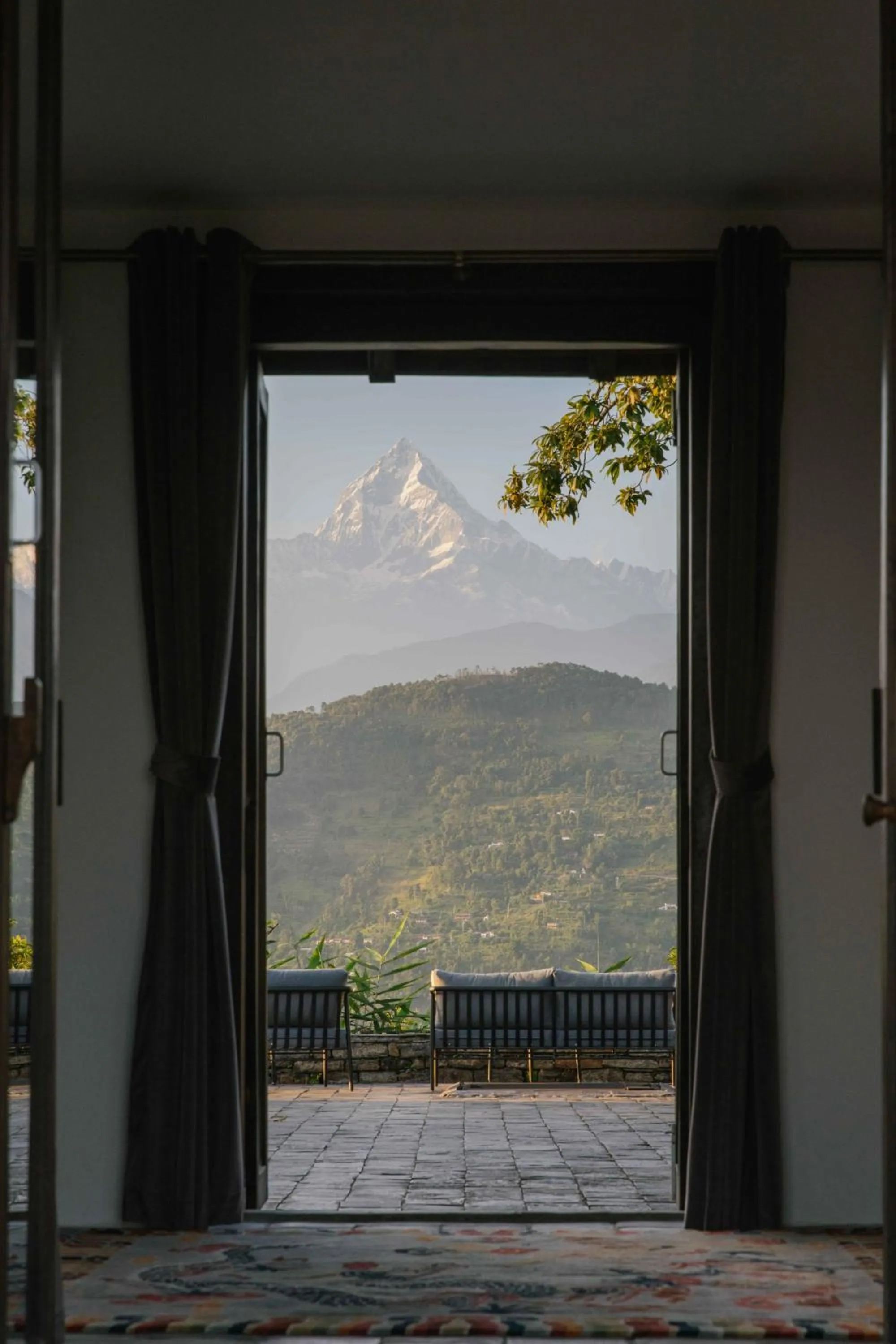 Balcony/Terrace in Tiger Mountain Pokhara Lodge