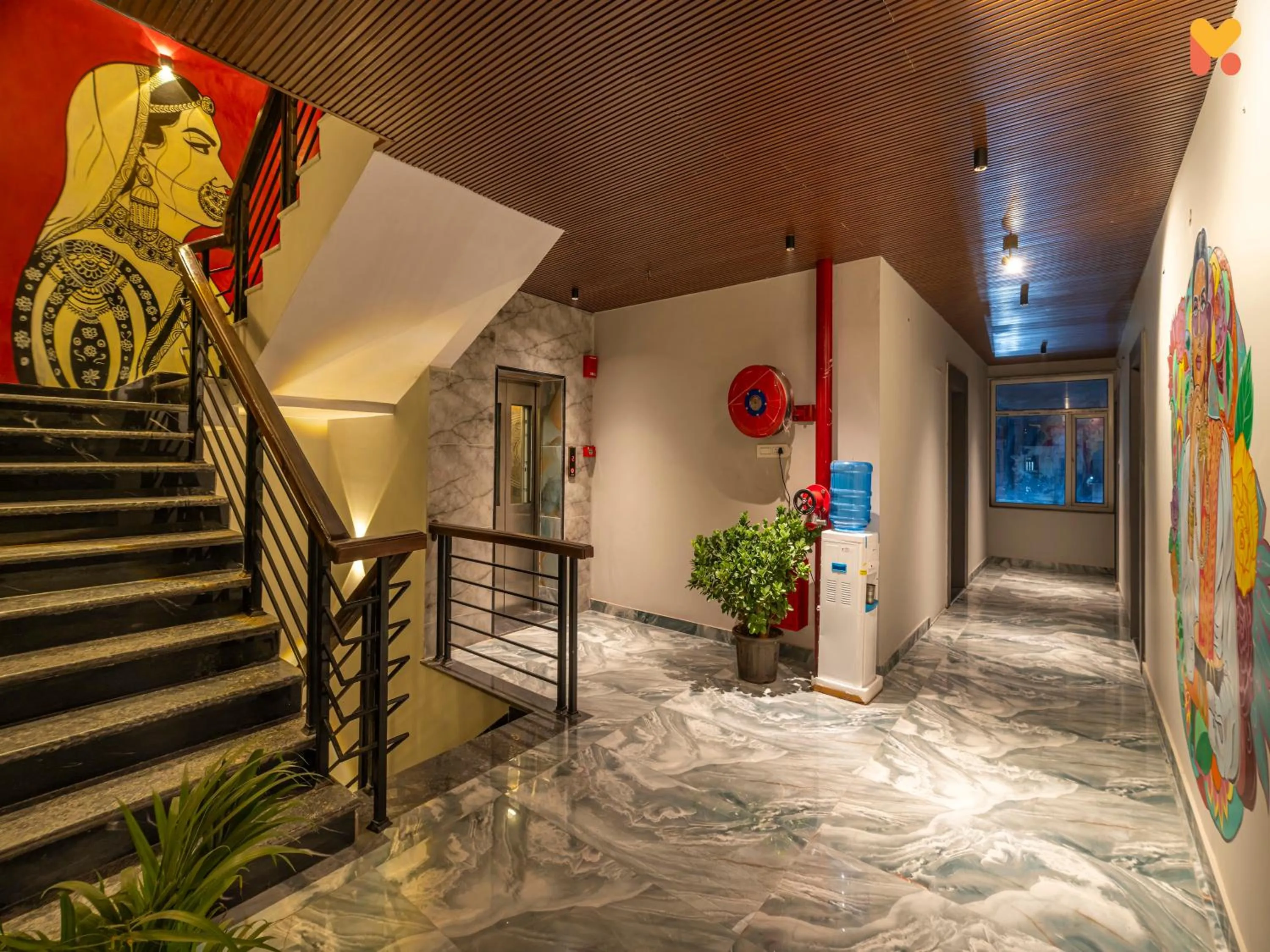 Property building in Madpackers Jaipur