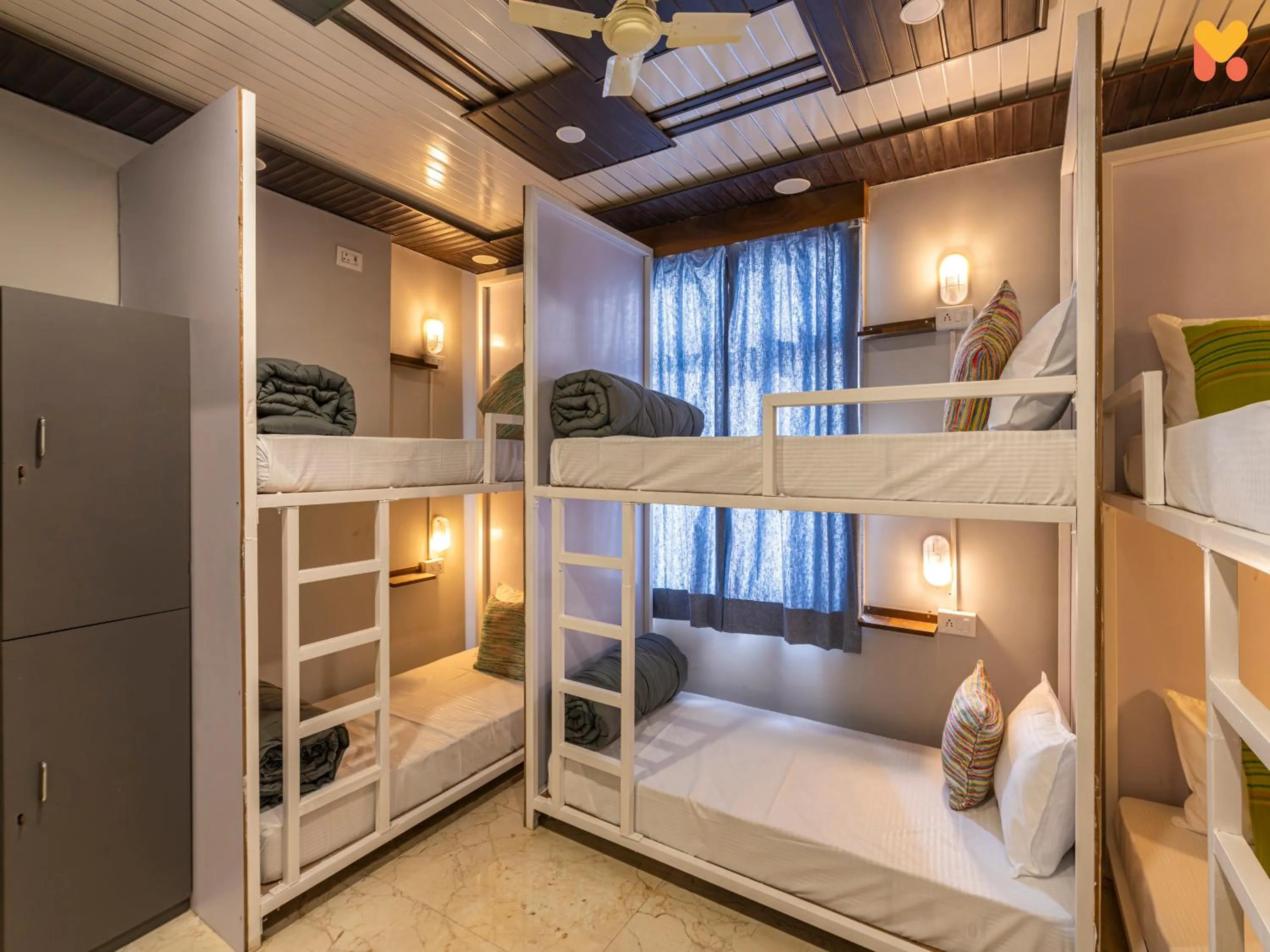 Bed in Madpackers Jaipur