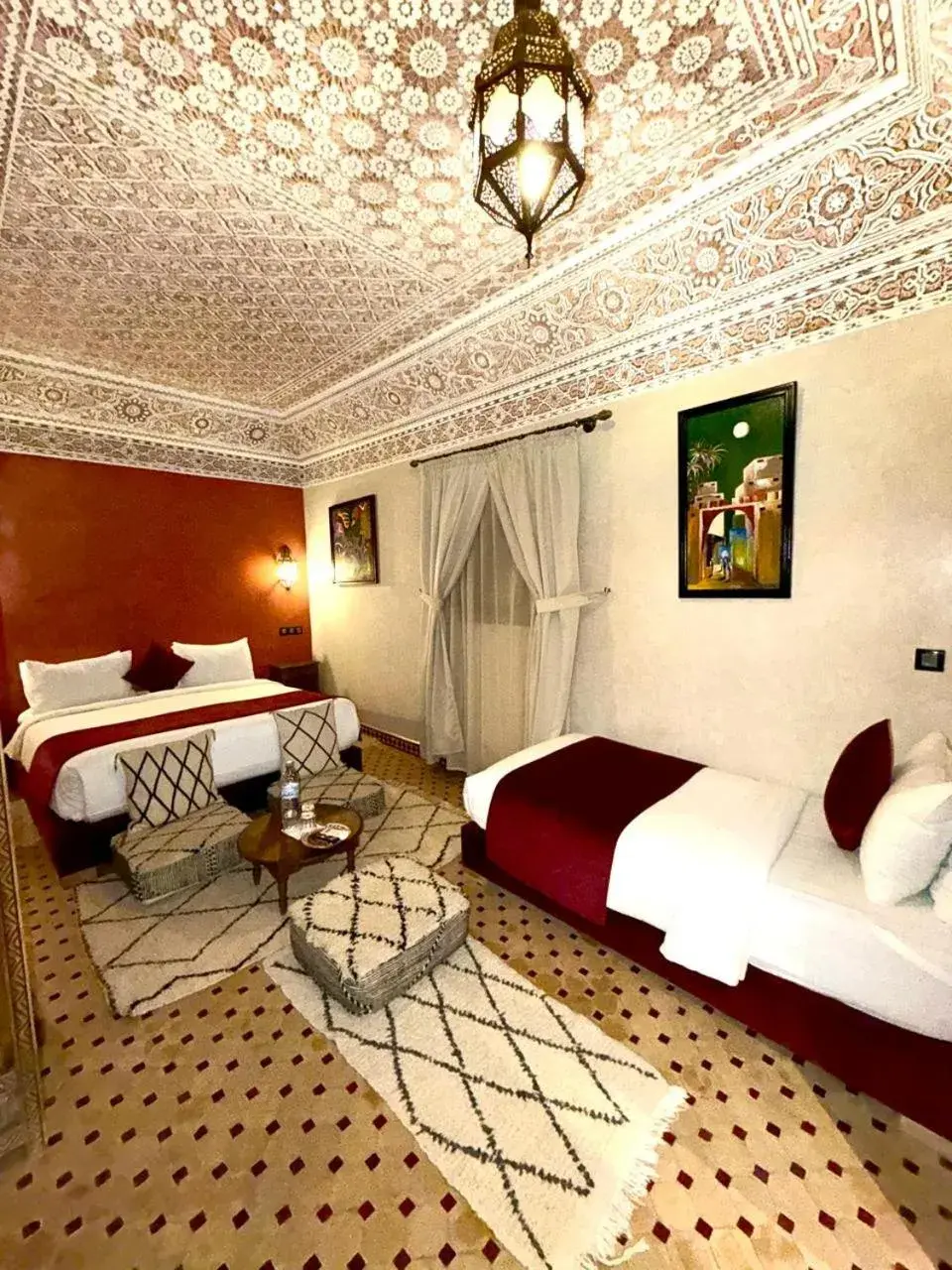 Comfort Triple Room in Riad Touhfa Kasbah Marrakech Comfort Triple Room in Riad Touhfa Kasbah Marrakech