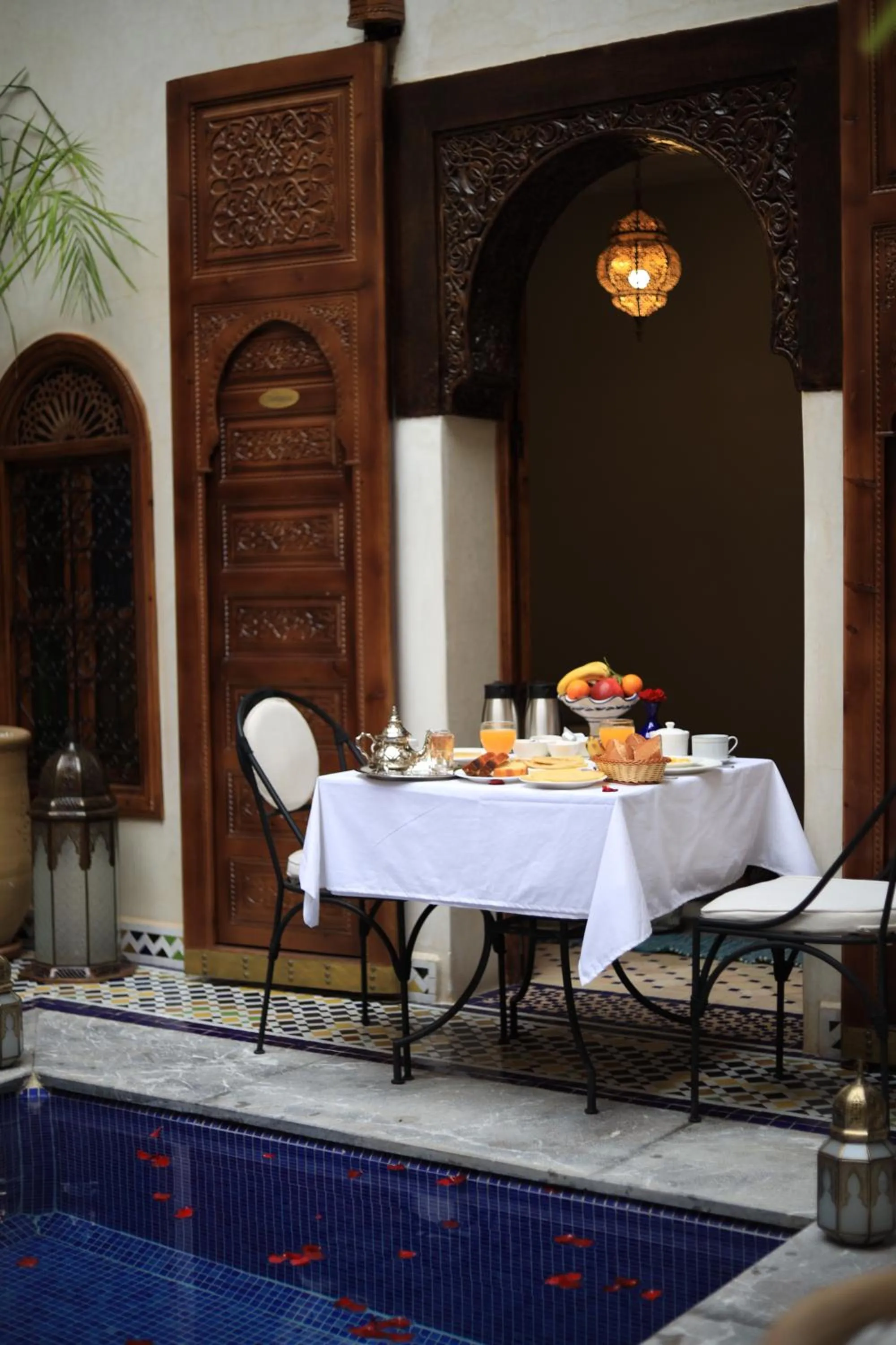 Restaurant/places to eat in Riad Touhfa Kasbah Marrakech
