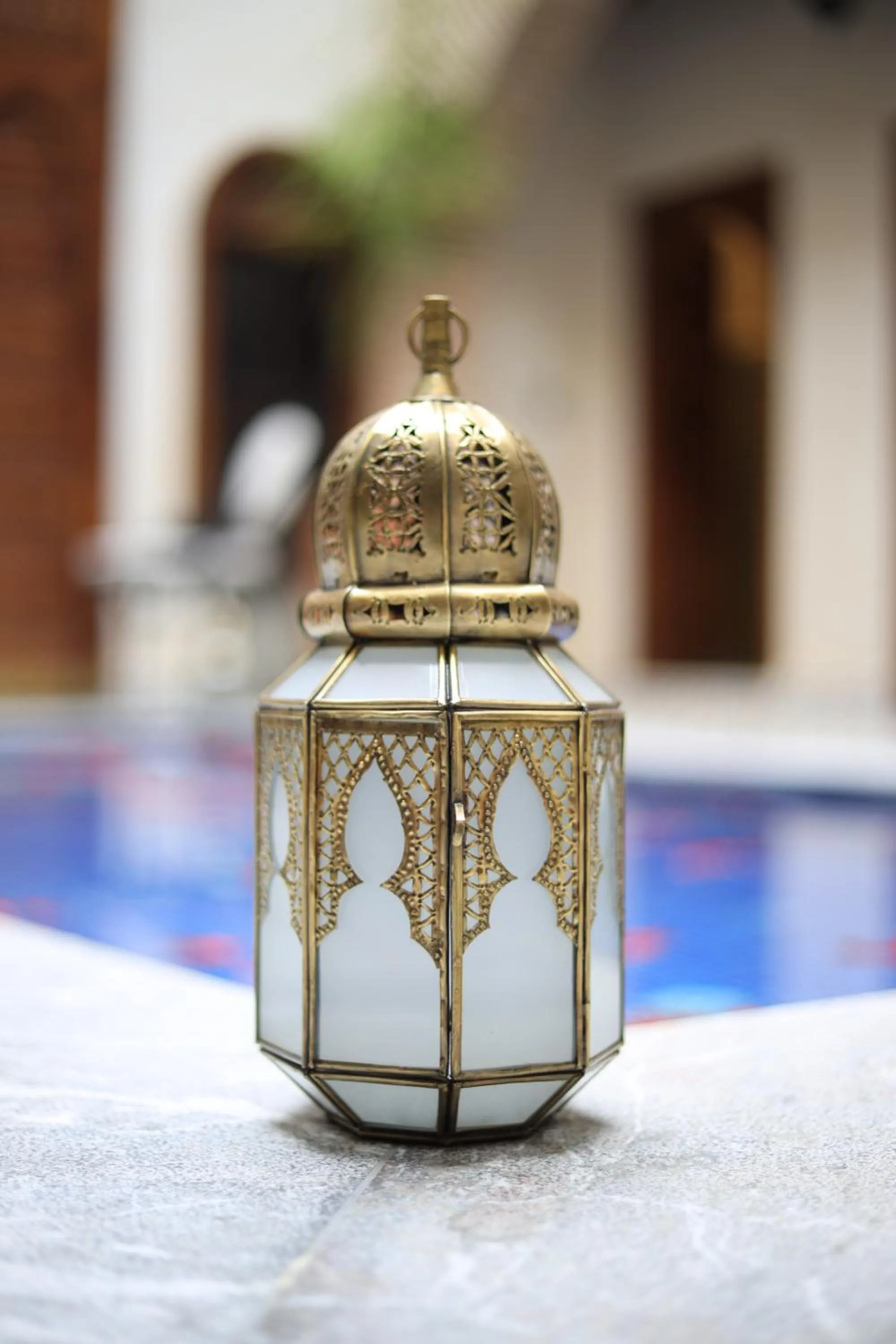 Pool view in Riad Touhfa Kasbah Marrakech
