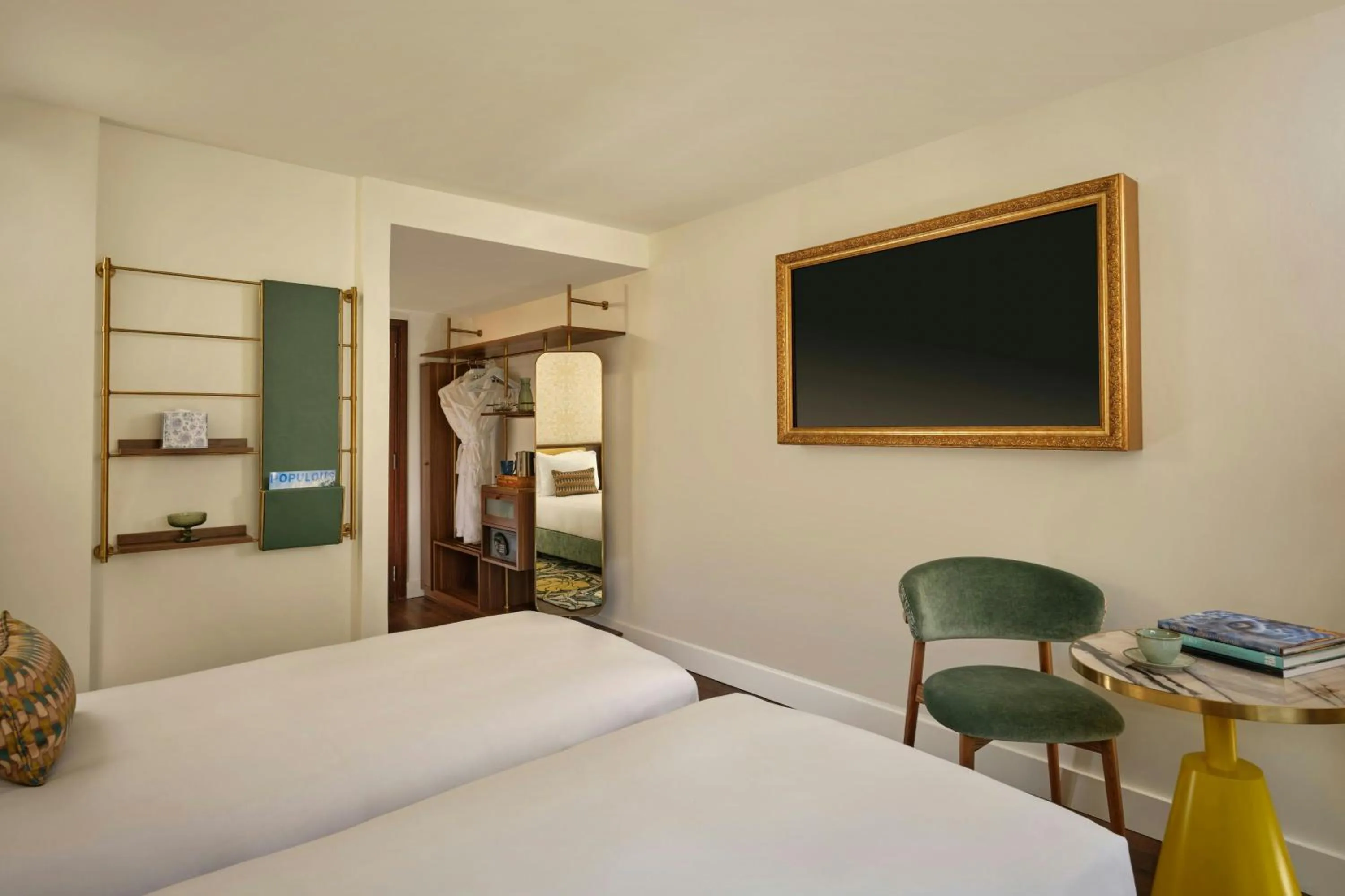 Photo of the whole room, Bed in The Cura Hotel Kensington, London, a Tribute Portfolio Hotel