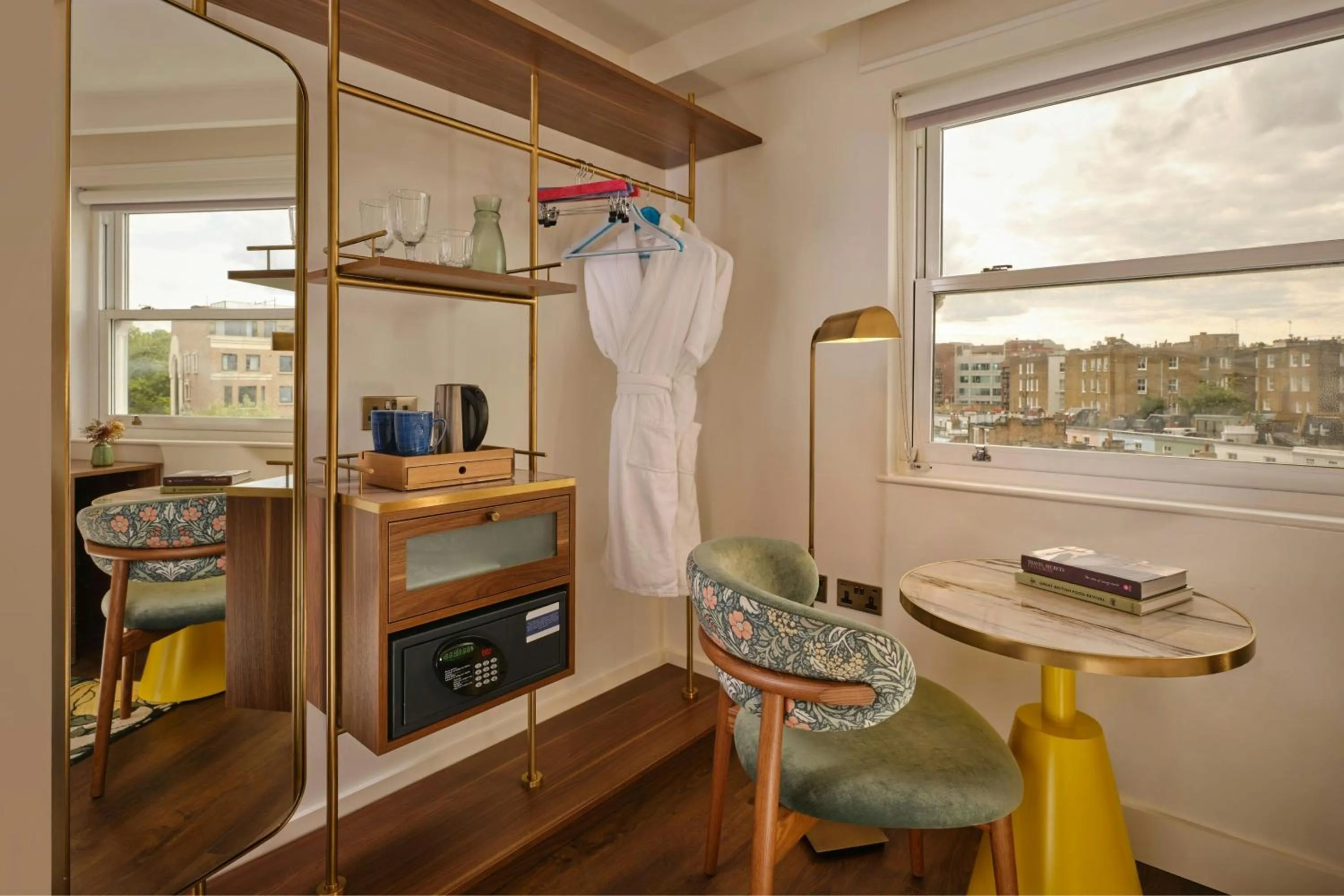 Photo of the whole room in The Cura Hotel Kensington, London, a Tribute Portfolio Hotel