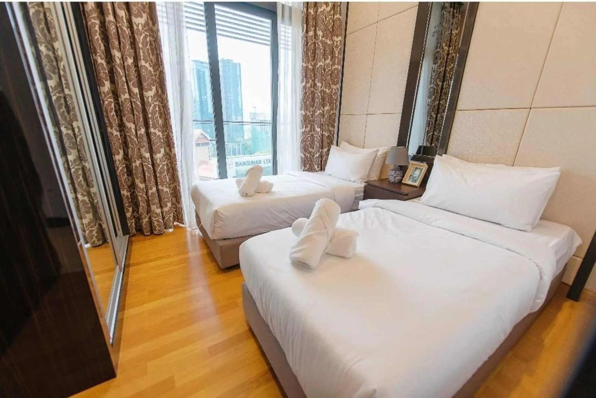 Bed in Dorsett Residence Kuala Lumpur 帝盛公寓 Bukit Bintang