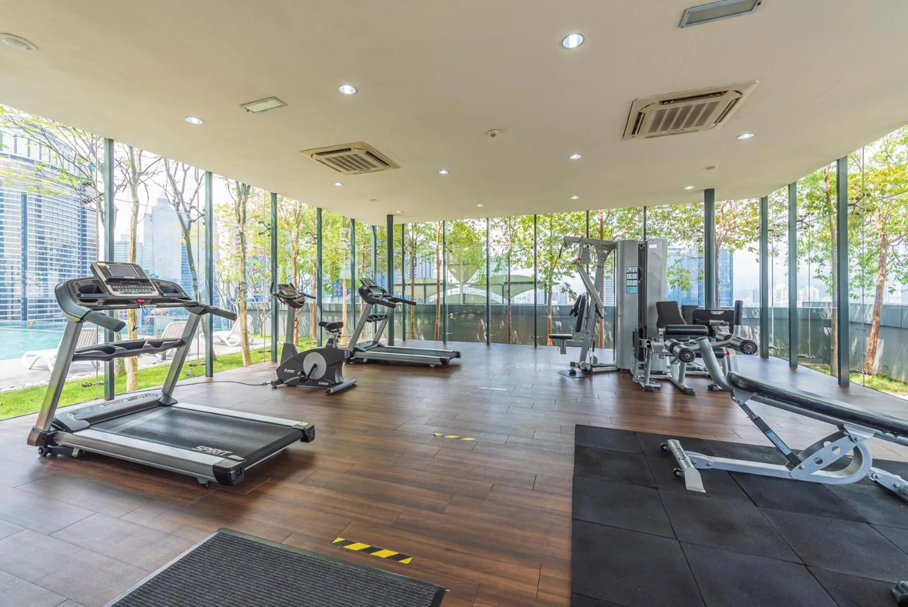 Fitness centre/facilities in Dorsett Residence Kuala Lumpur 帝盛公寓 Bukit Bintang