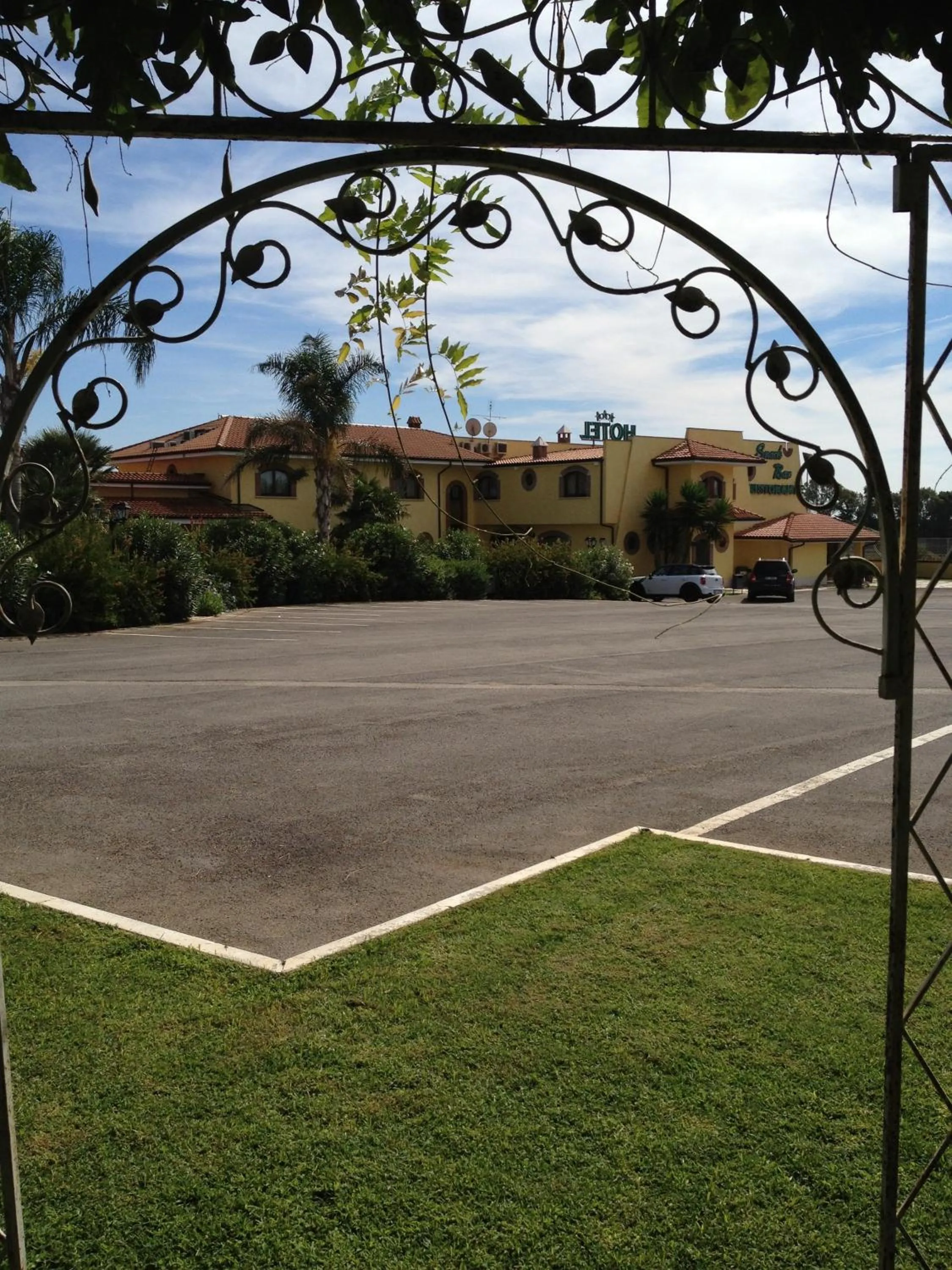 Garden in La Locanda del Cavaliere