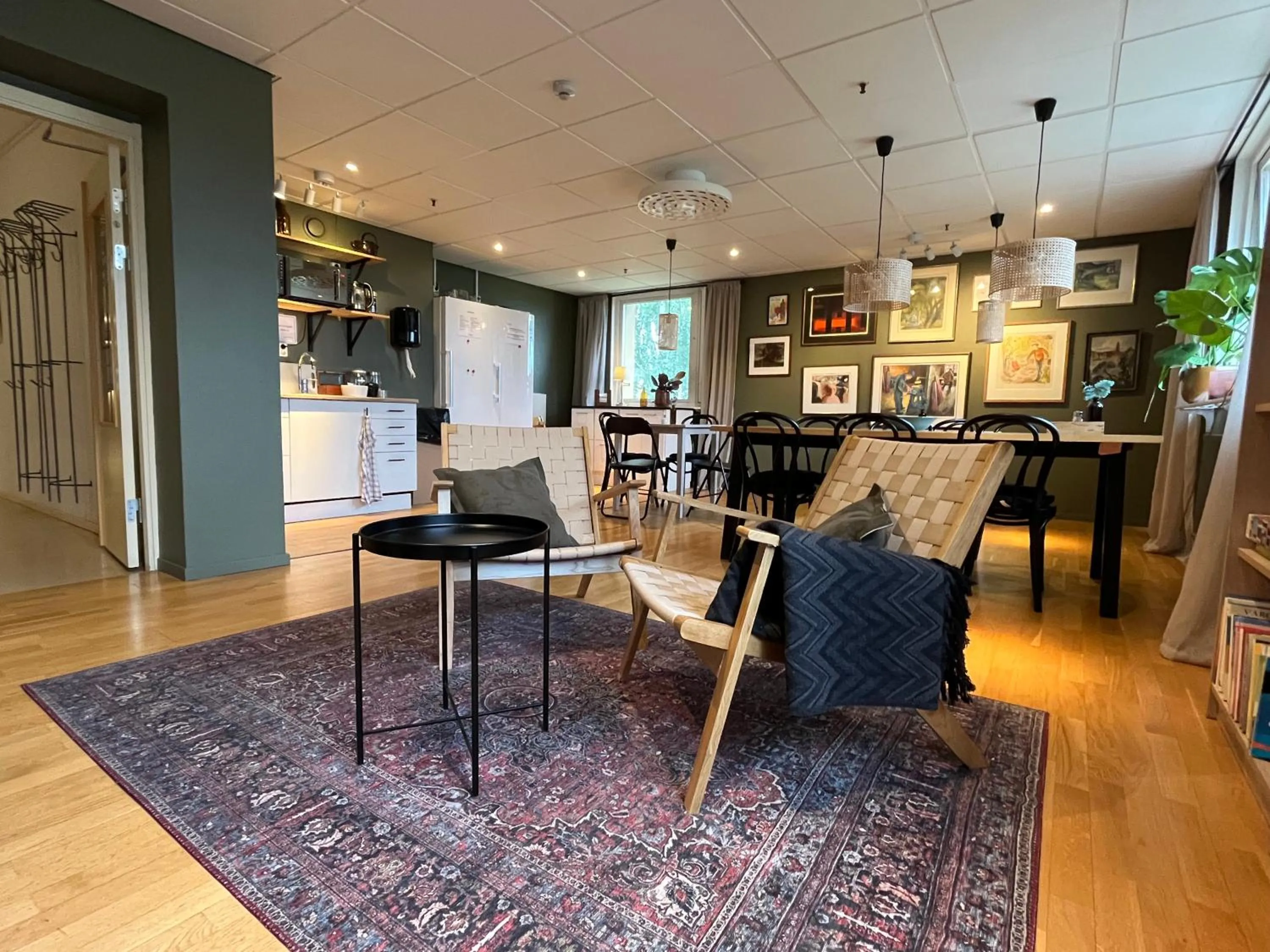 Communal kitchen in Sunderby folkhögskola Hotell & Konferens