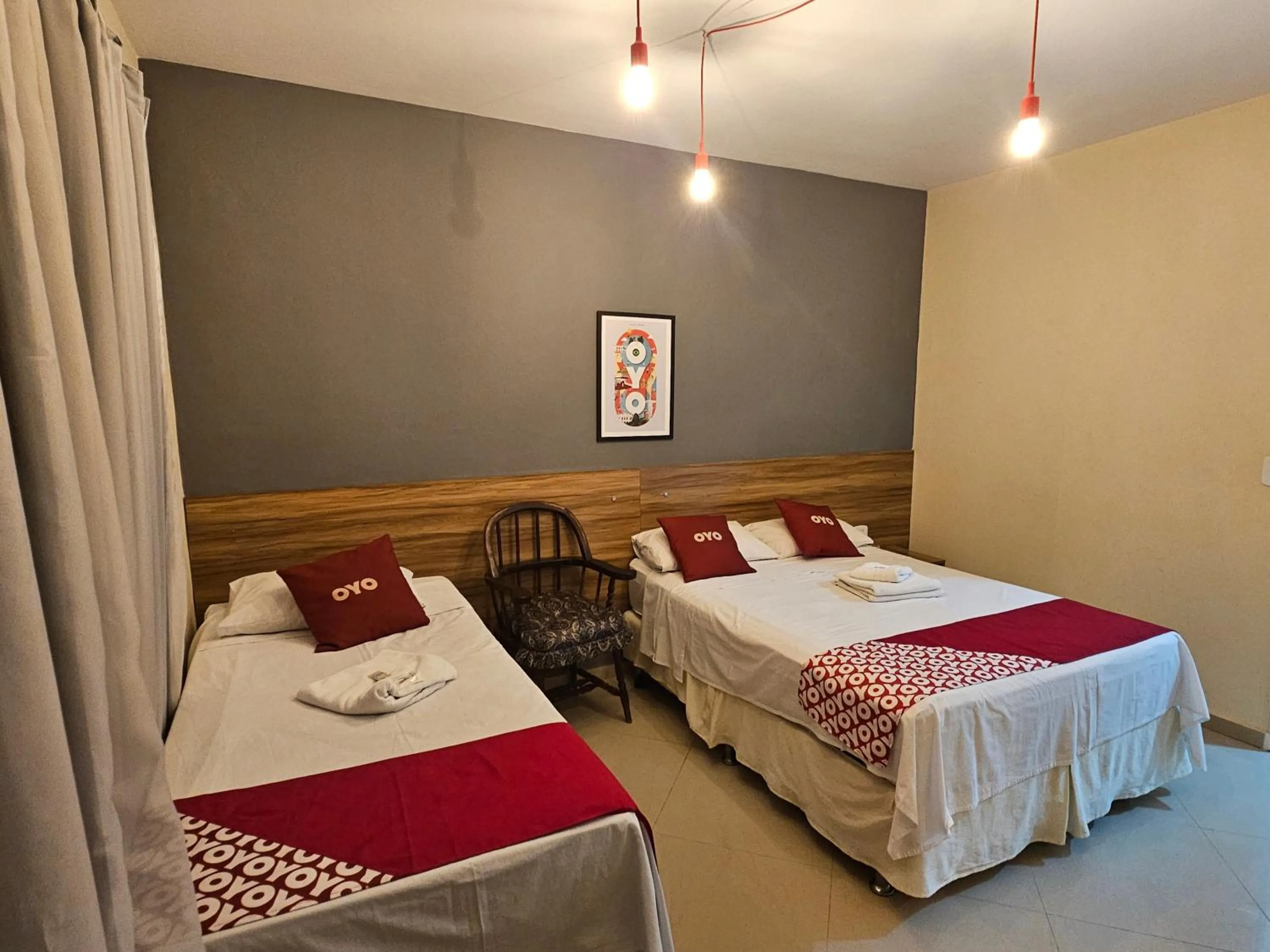 Bed in HOTEL INDIANO