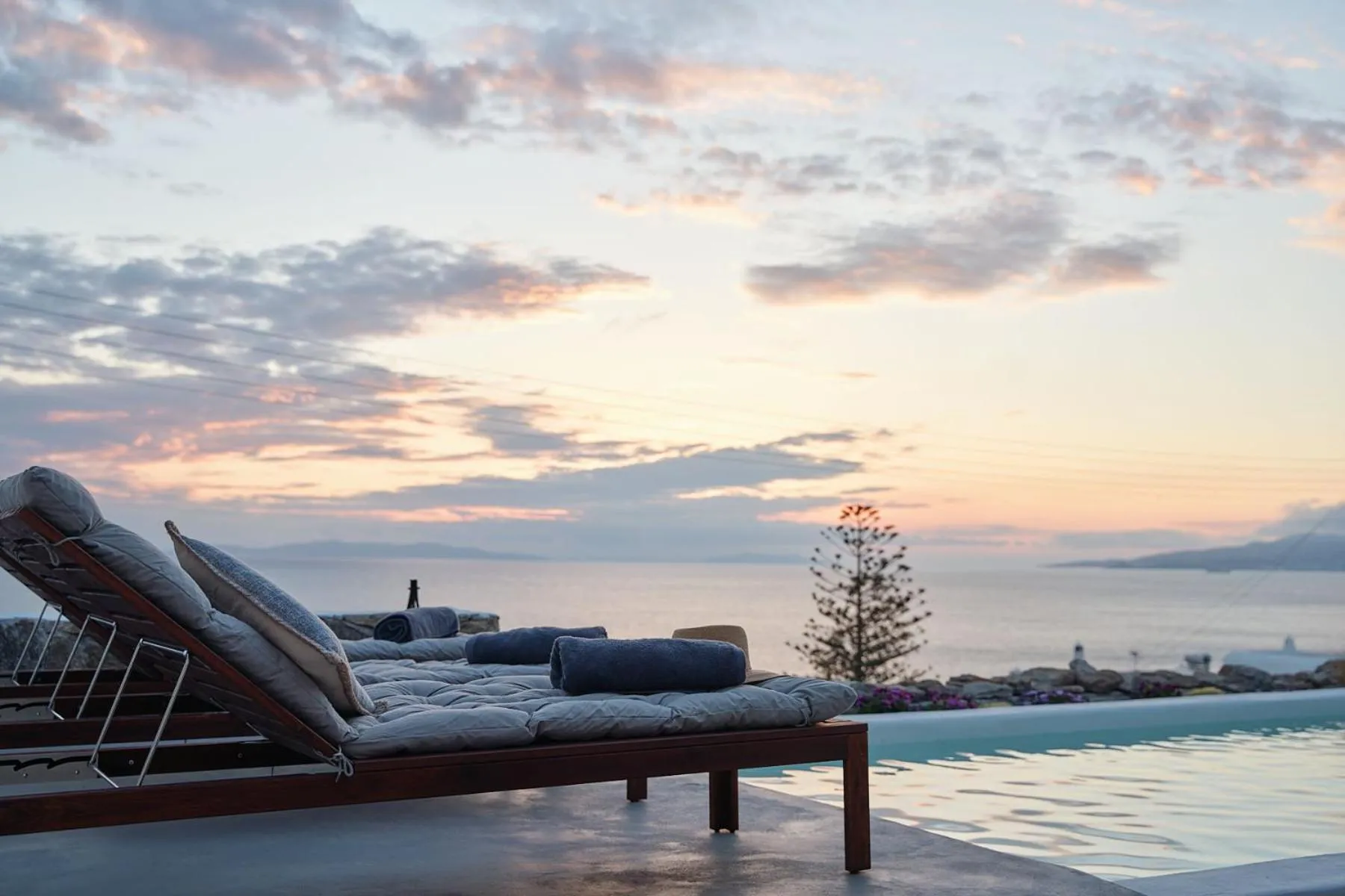 Natural landscape in Casa Tagoo Mykonos