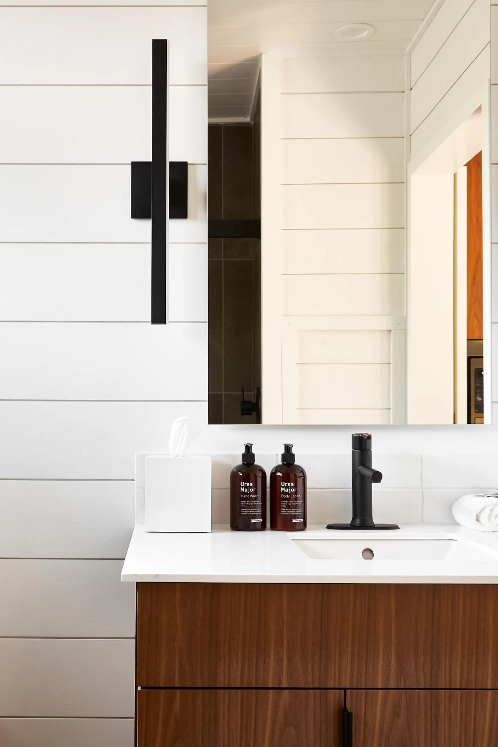 Bathroom in AutoCamp Asheville