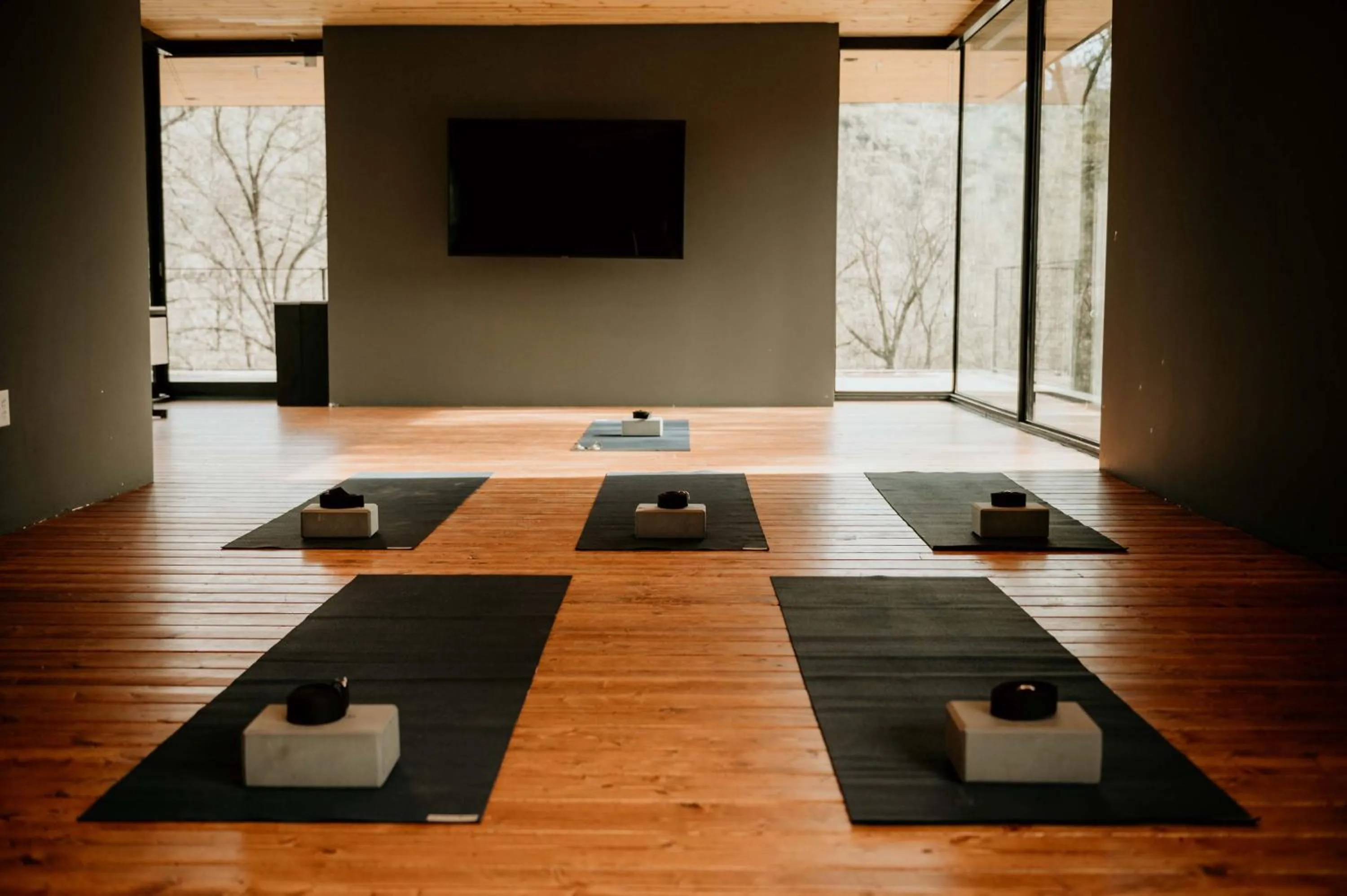 Lounge or bar in AutoCamp Asheville