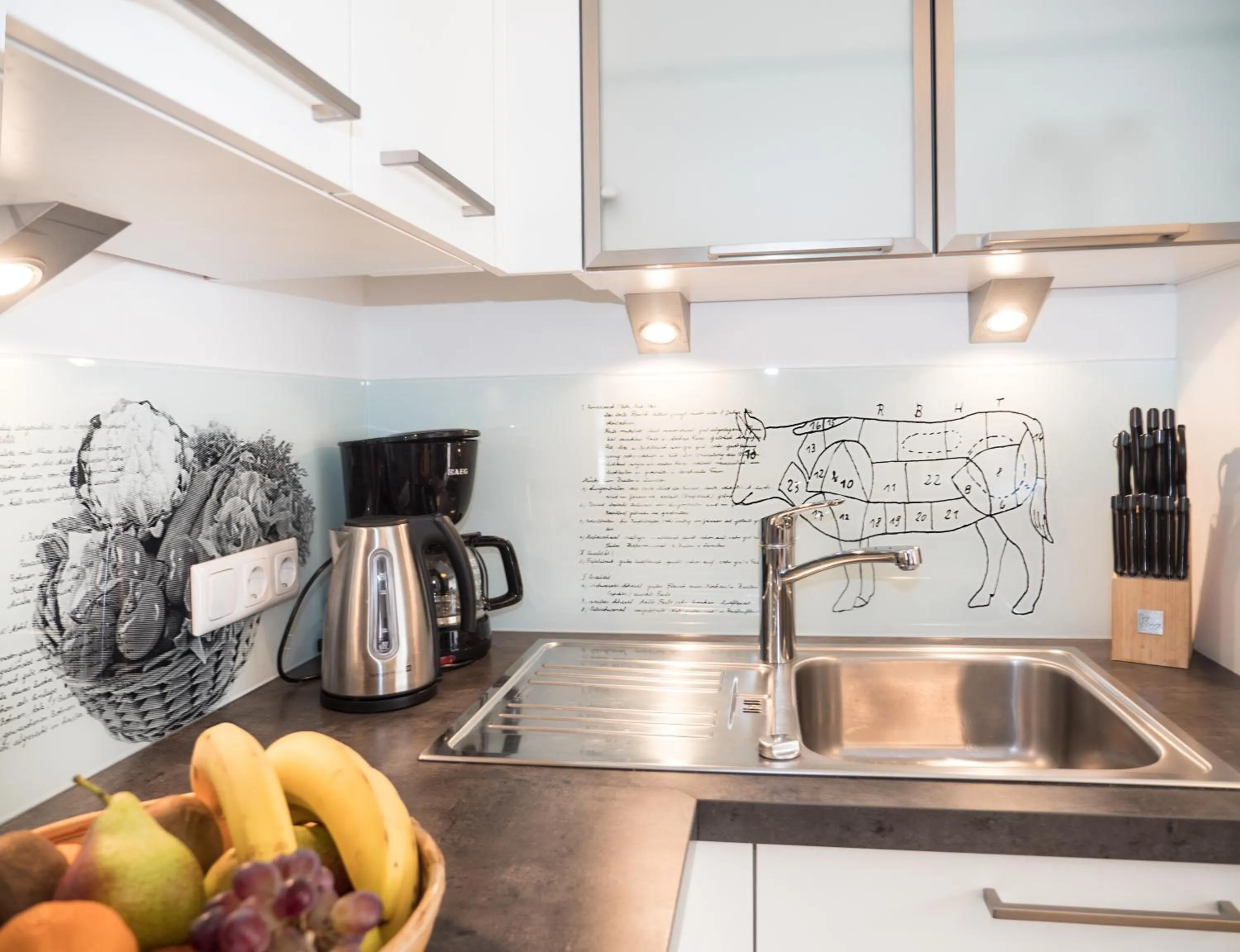 Kitchen or kitchenette in Der Brückenwirt