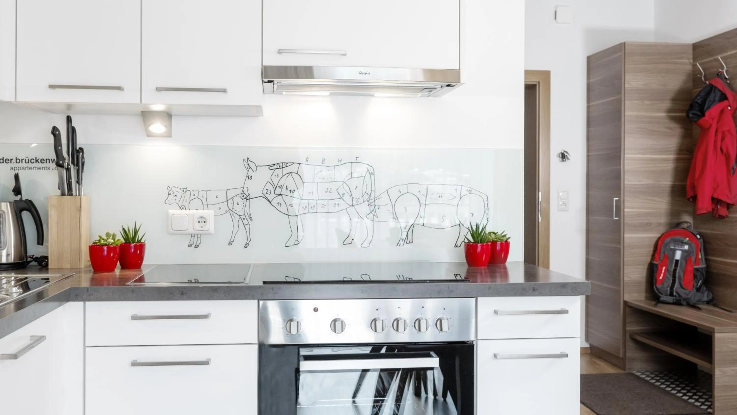 Kitchen or kitchenette in Der Brückenwirt