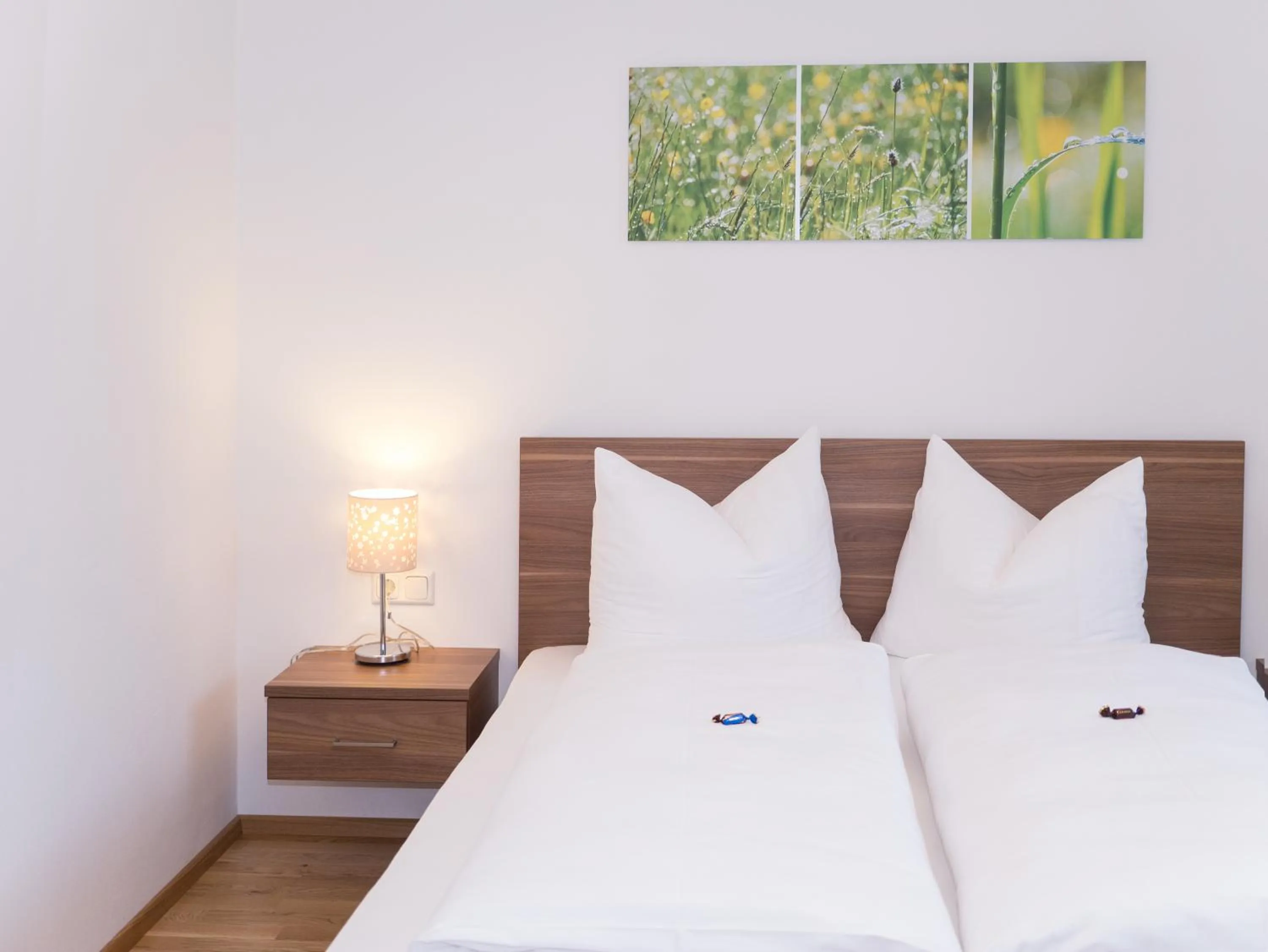 Photo of the whole room, Bed in Der Brückenwirt