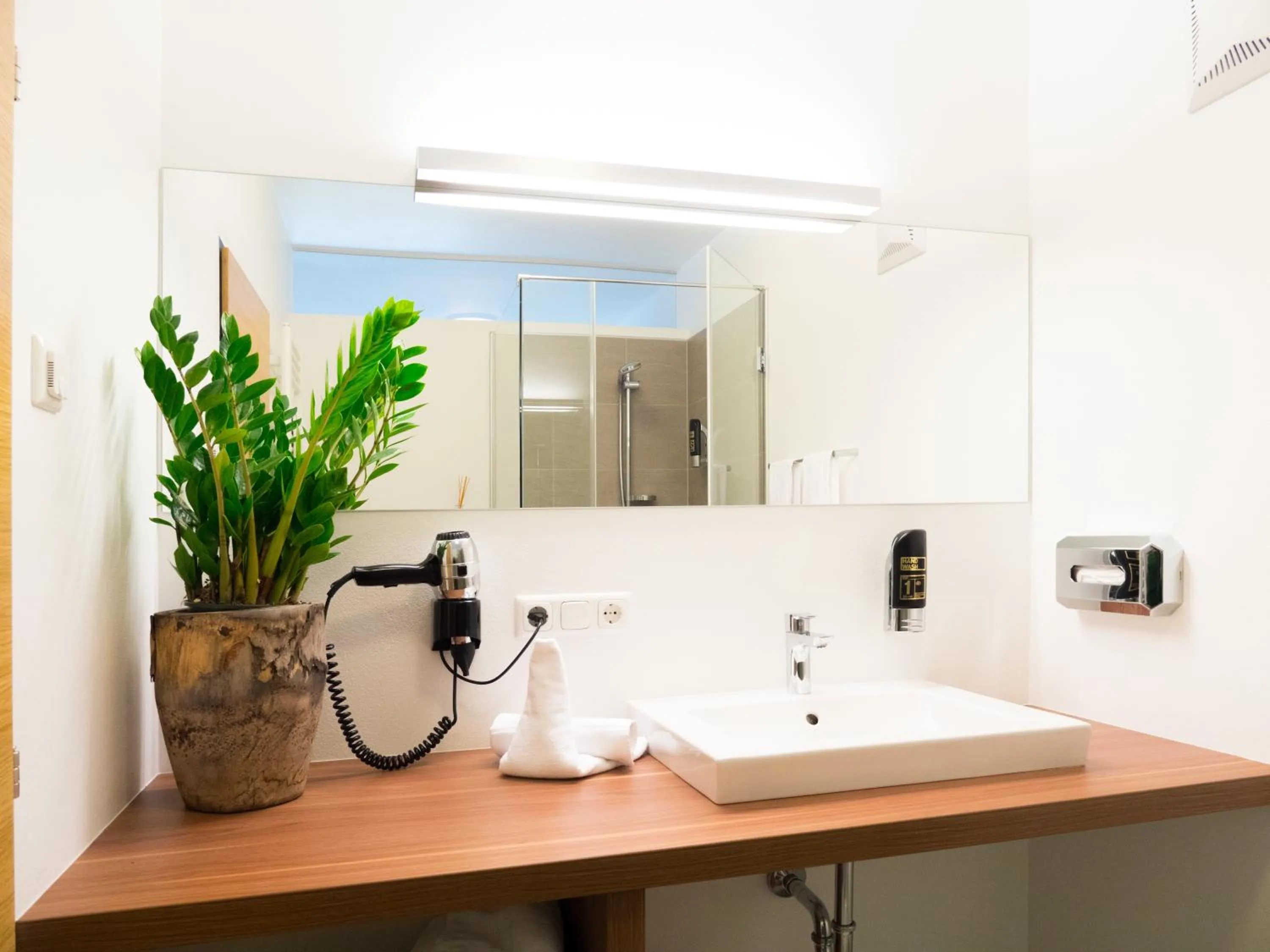 Bathroom in Der Brückenwirt