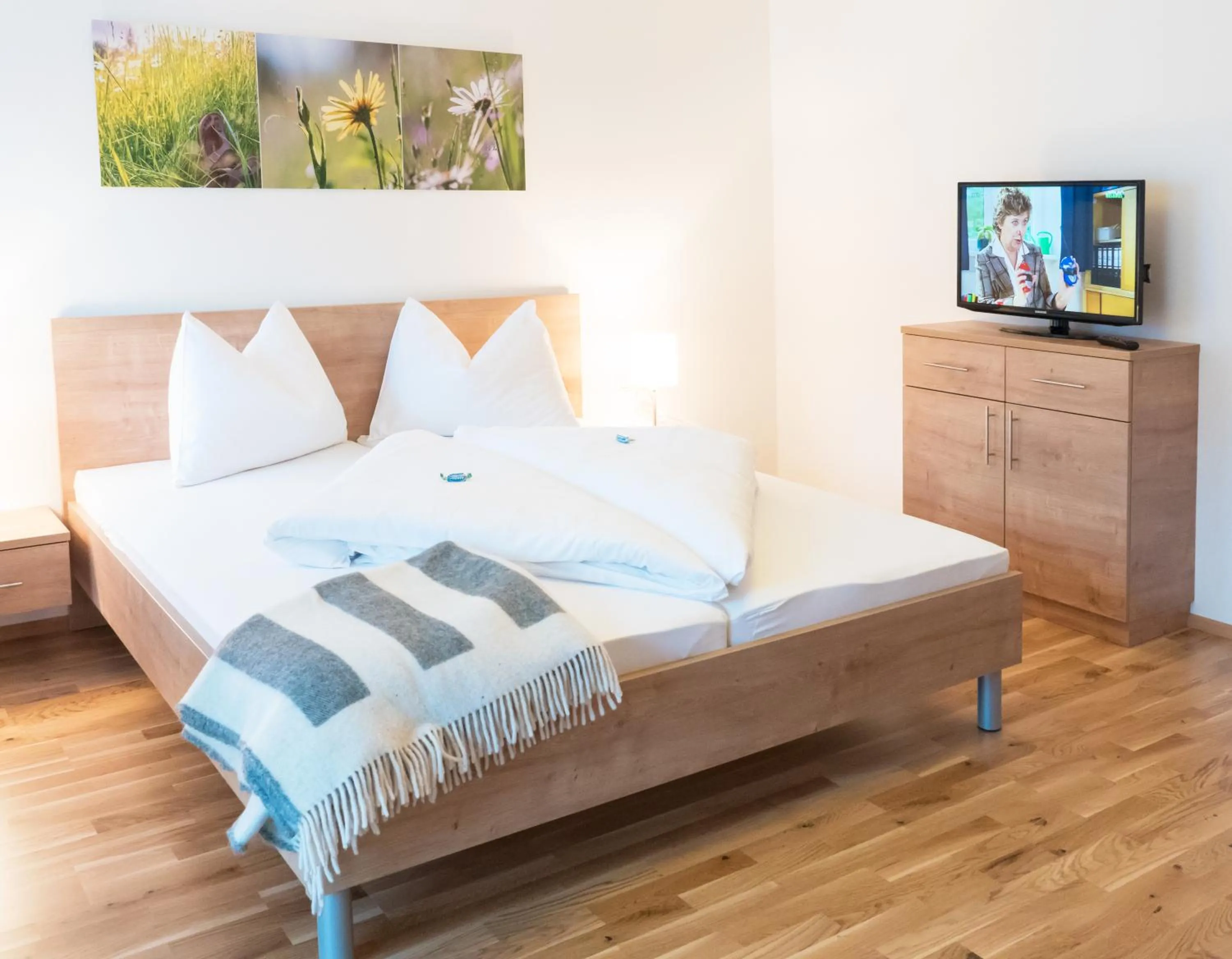 Bed in Der Brückenwirt