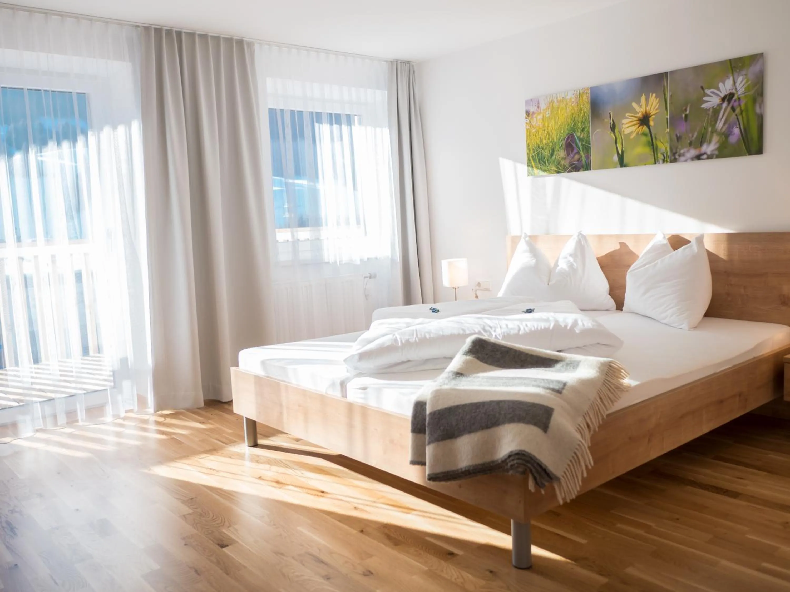 Photo of the whole room, Bed in Der Brückenwirt