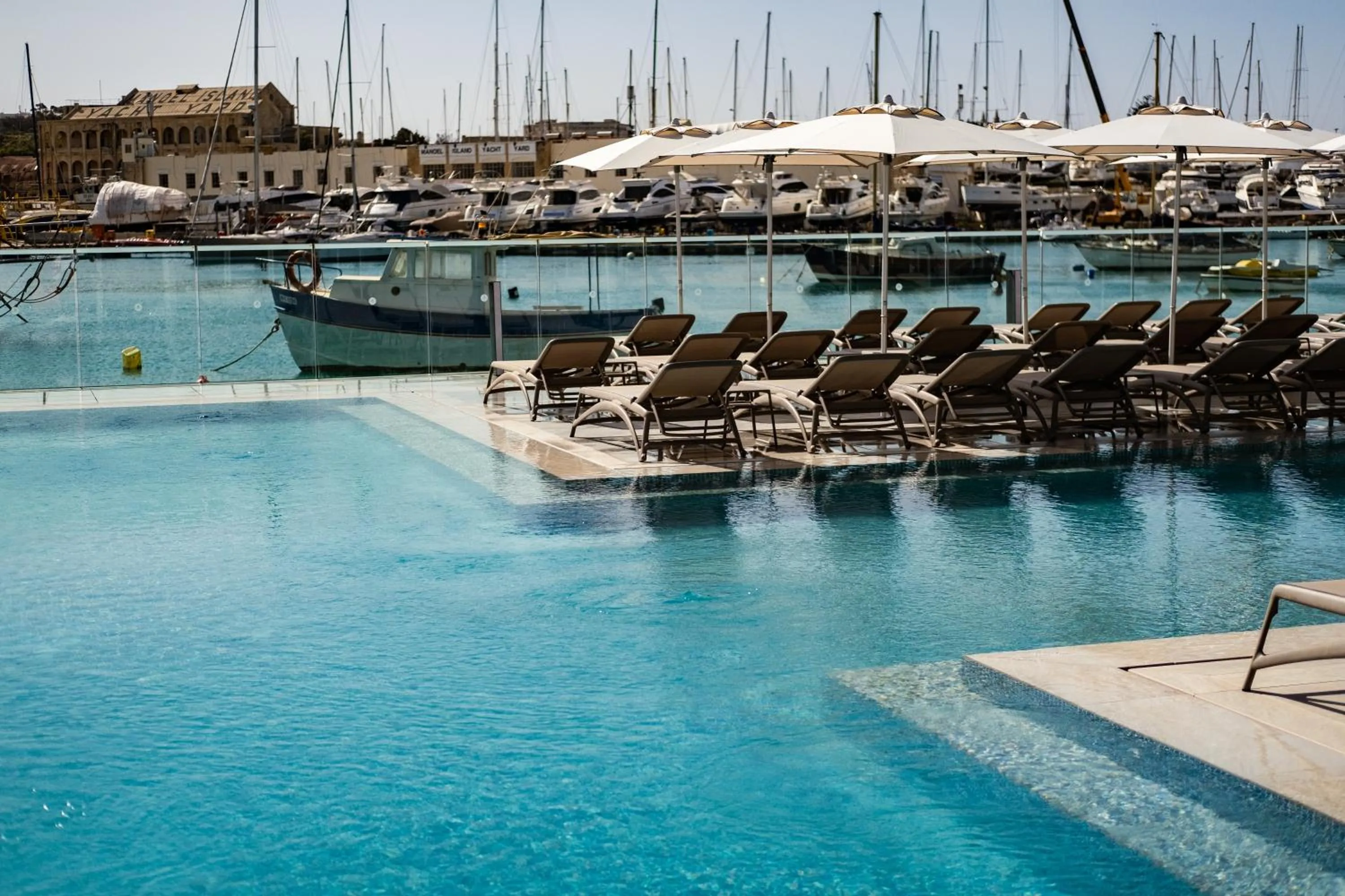 Swimming pool in Strand Suites by NEU Collective