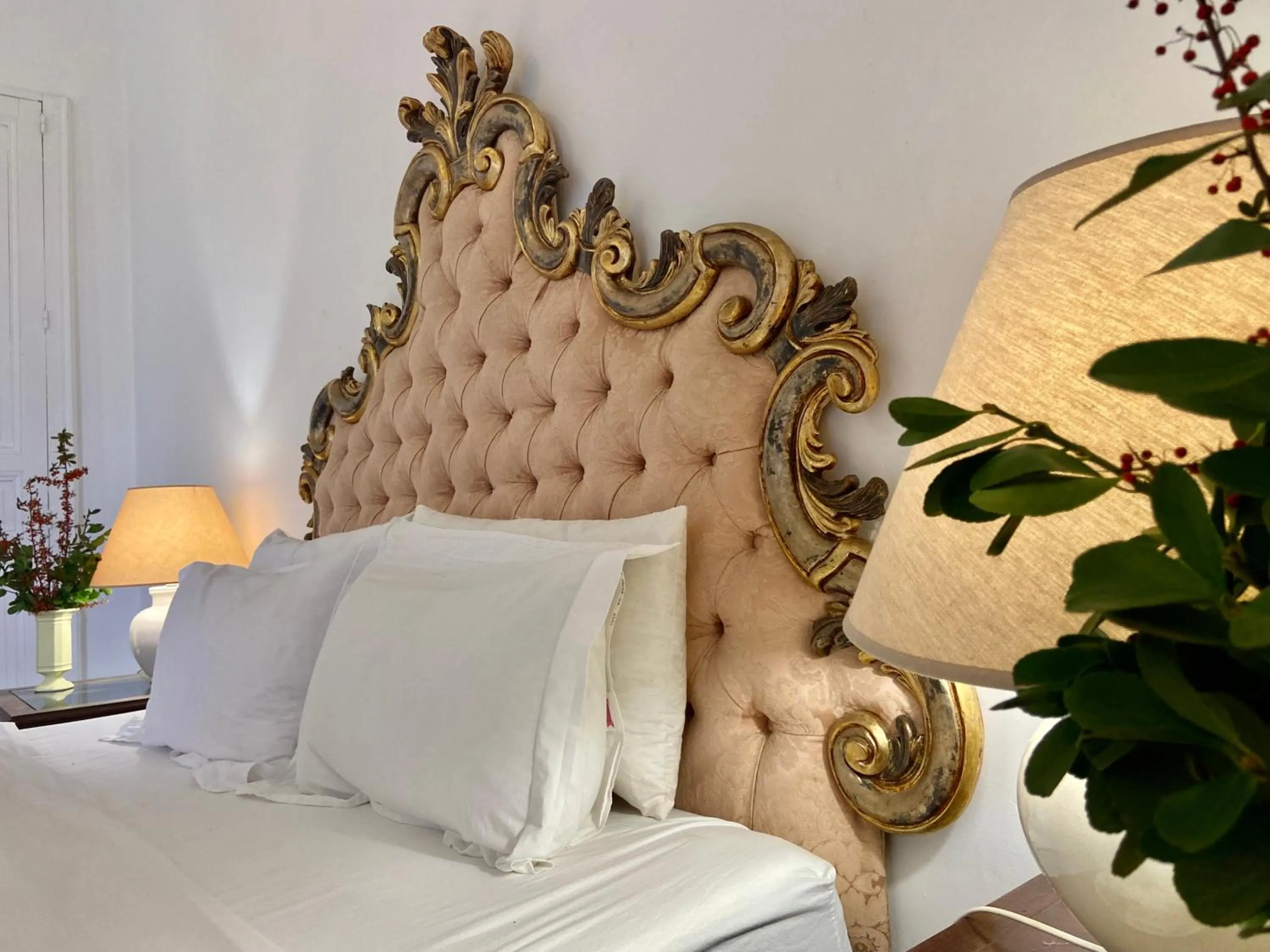 Bed in Château La Bainerie