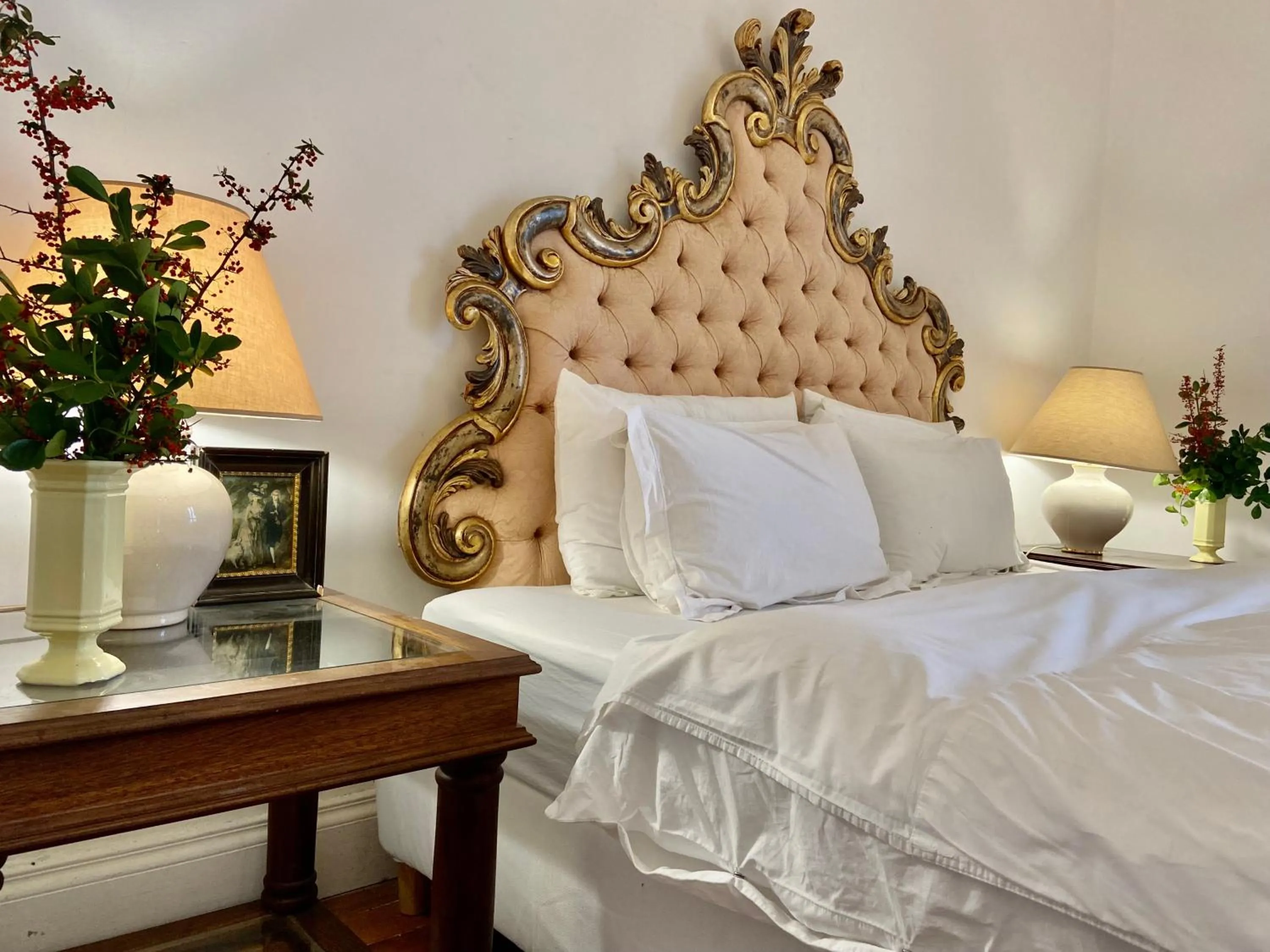 Bed in Château La Bainerie