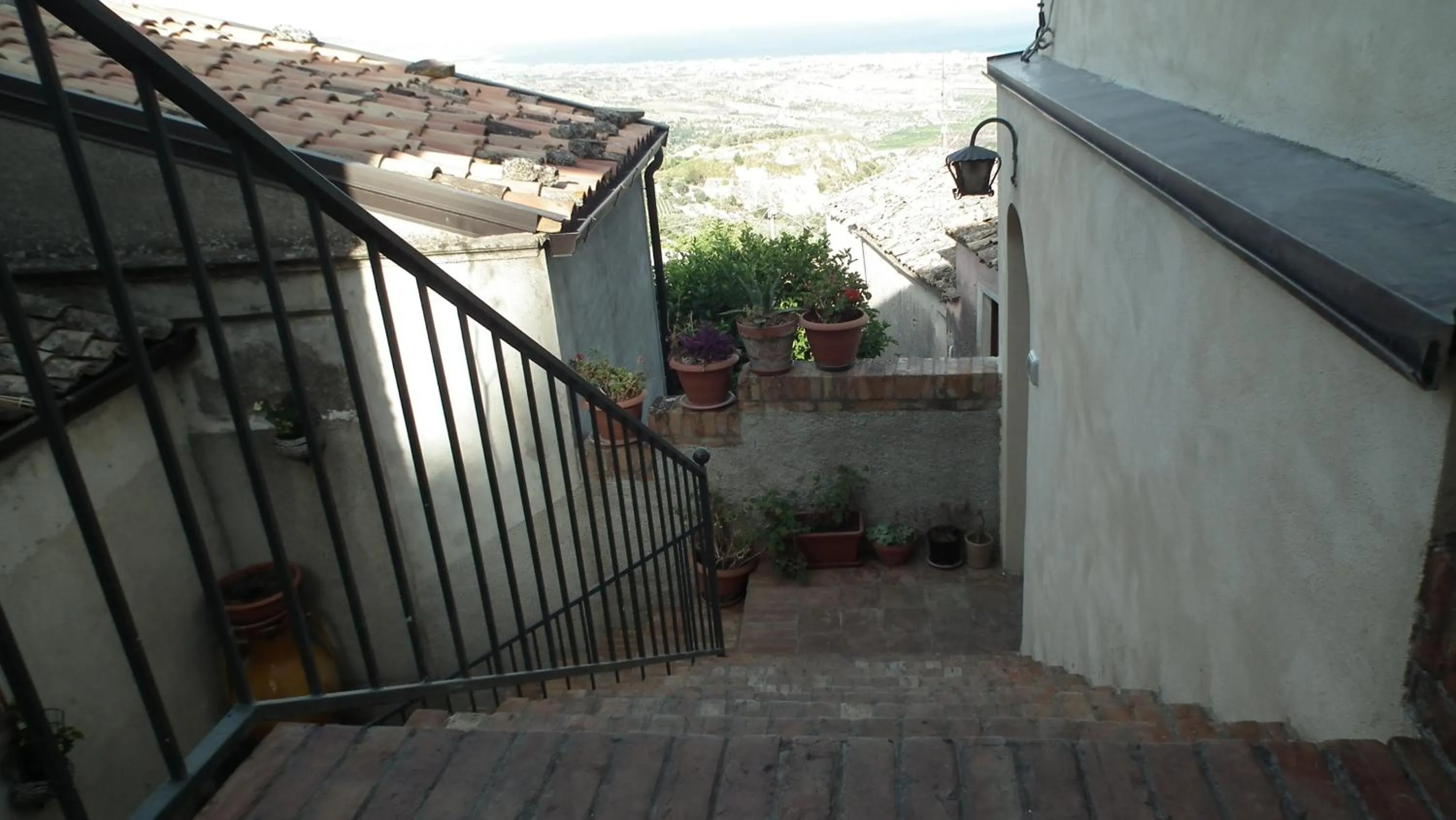 Facade/entrance in Casa Ferrari