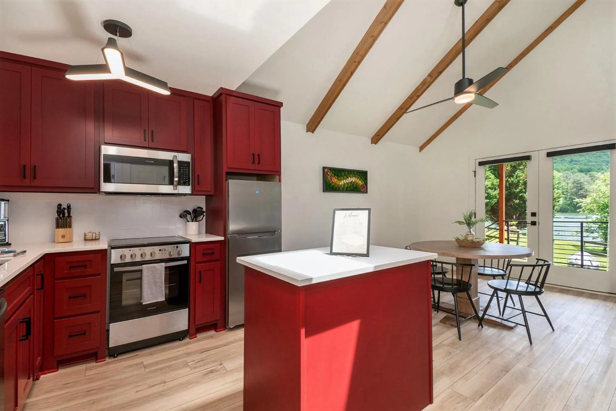 Dining area in Tranquille Resort