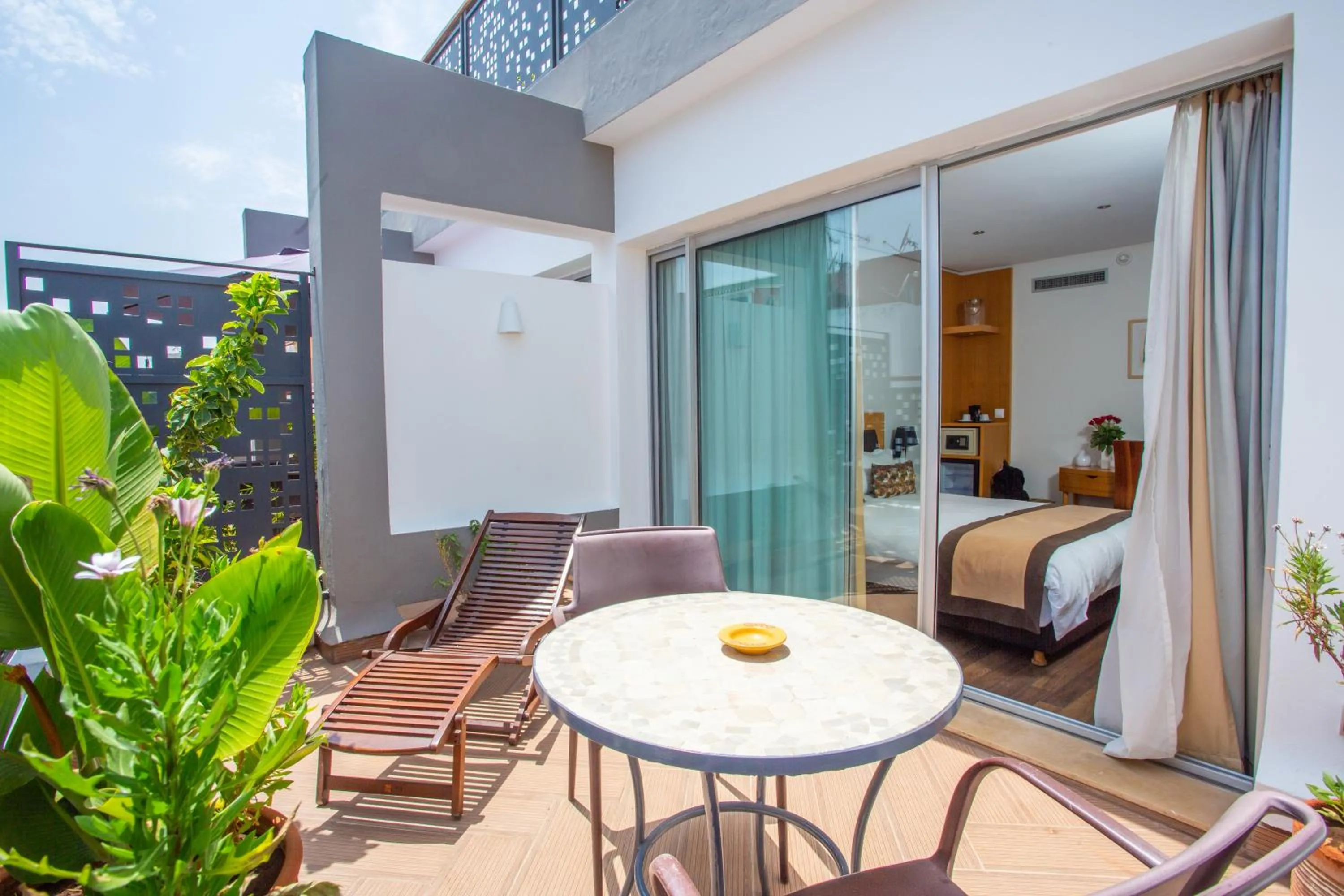 Balcony/Terrace in Le Pietri Urban Hotel