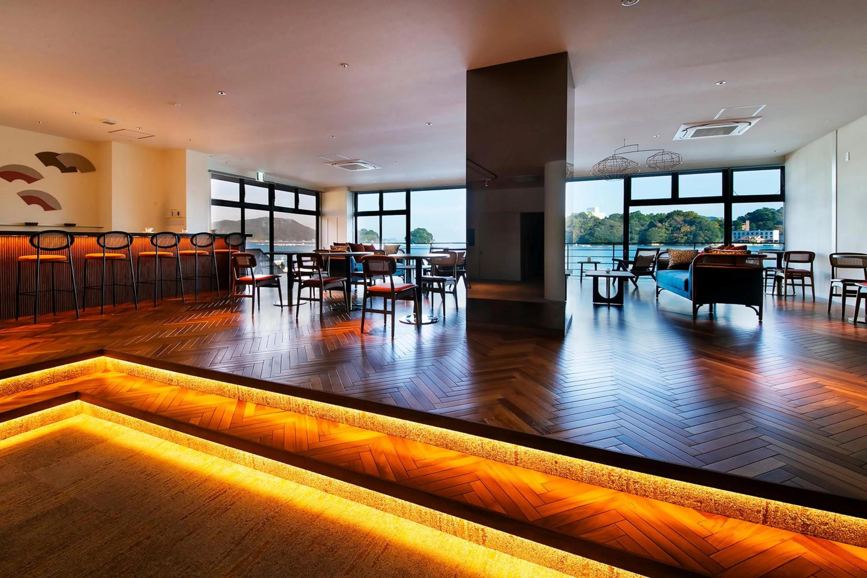 Lounge or bar in お宿行灯鳥羽