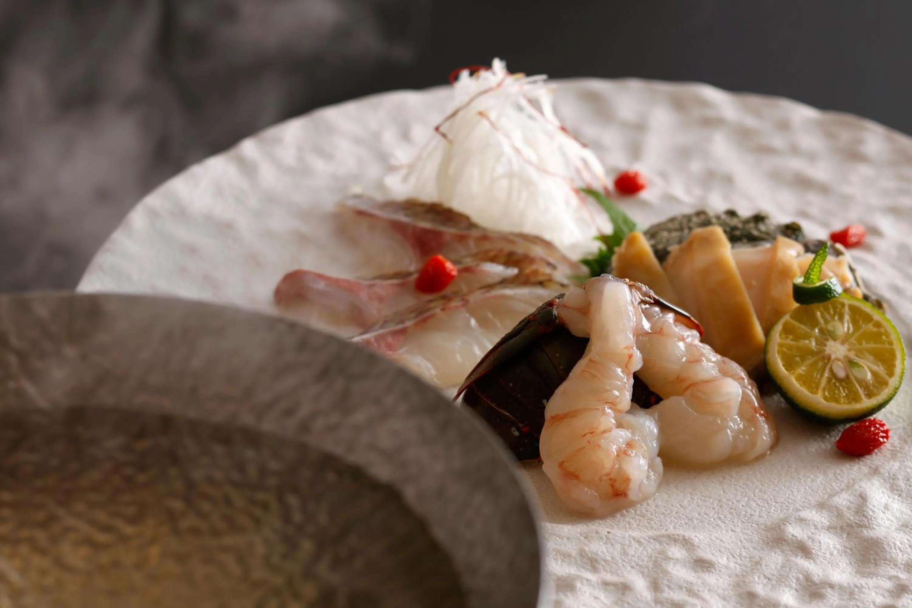 Dinner in Oyado Andon Toba