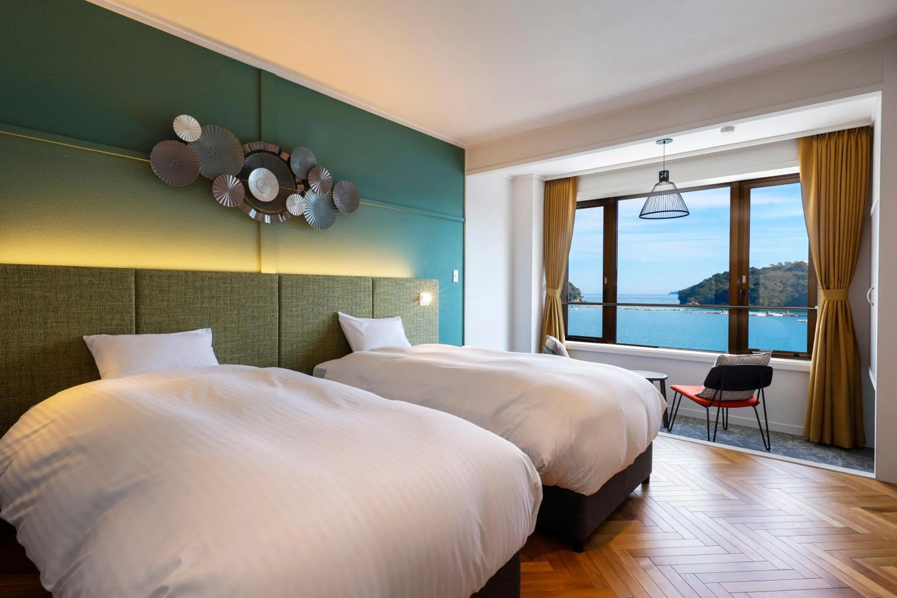 Photo of the whole room, Bed in お宿行灯鳥羽