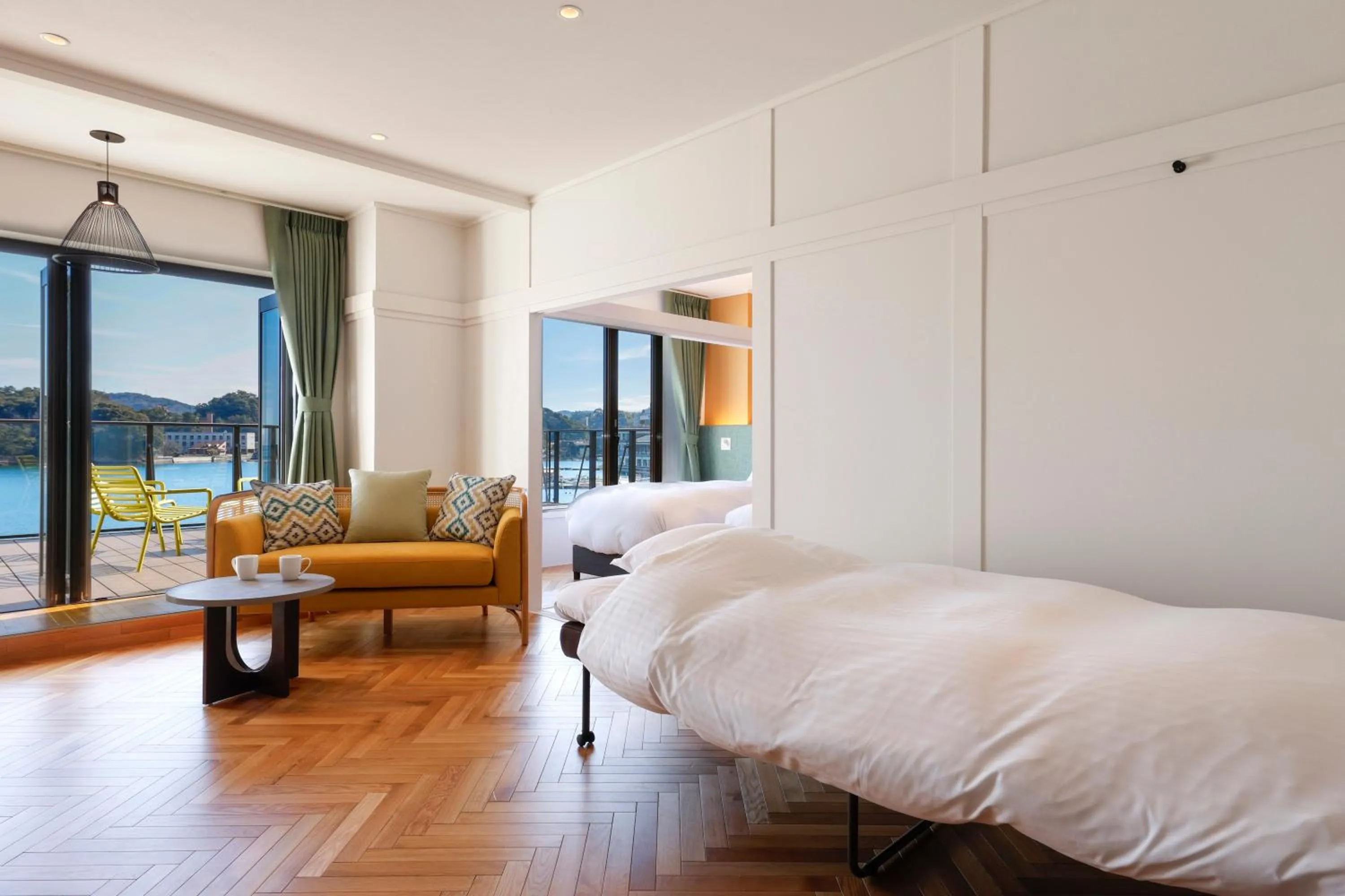 Photo of the whole room, Bed in お宿行灯鳥羽