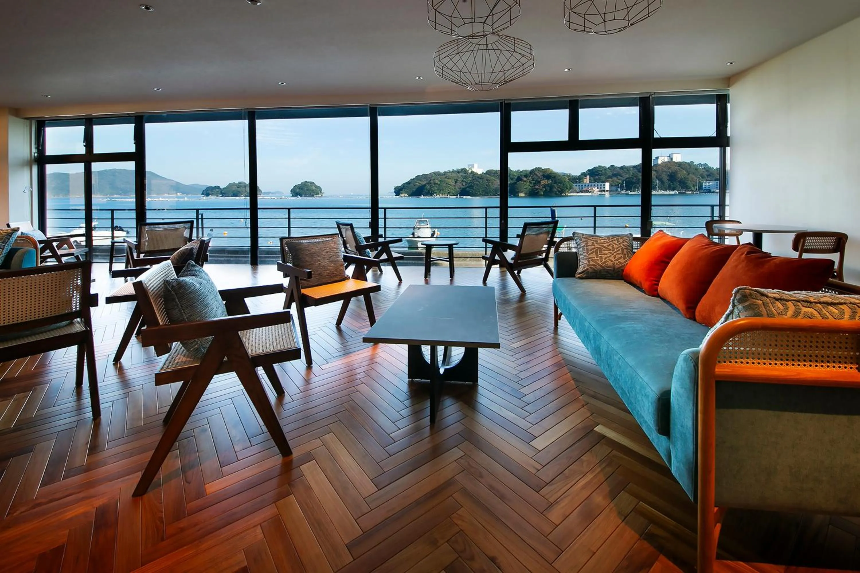 Lounge or bar in お宿行灯鳥羽