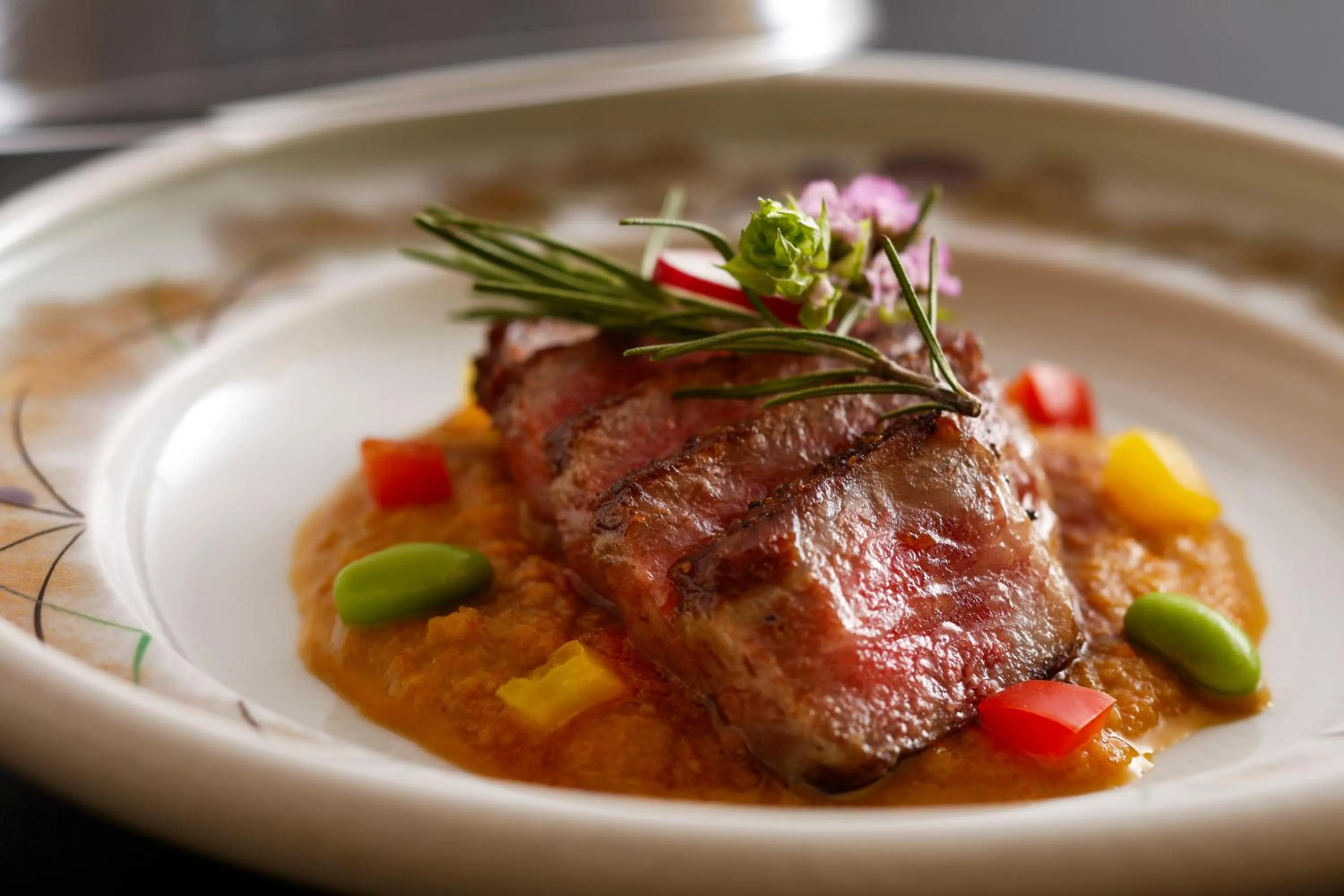 Dinner in Oyado Andon Toba